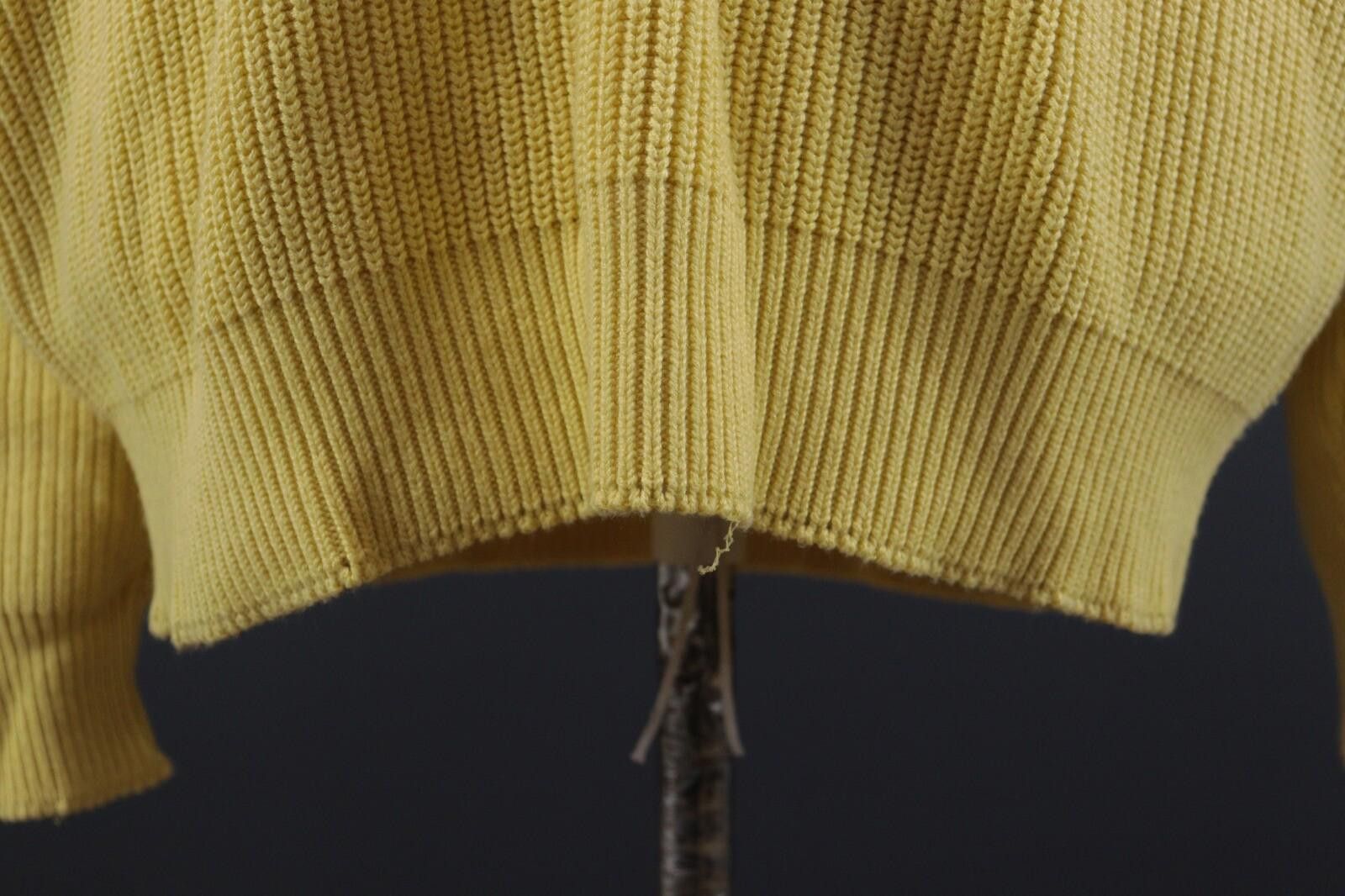 Carlo Colucci Carlo Colucci Yellow Knit Ribbed Size L-XL US 44 EU 554 Size US L / EU 52-54 / 3 - 6 Thumbnail