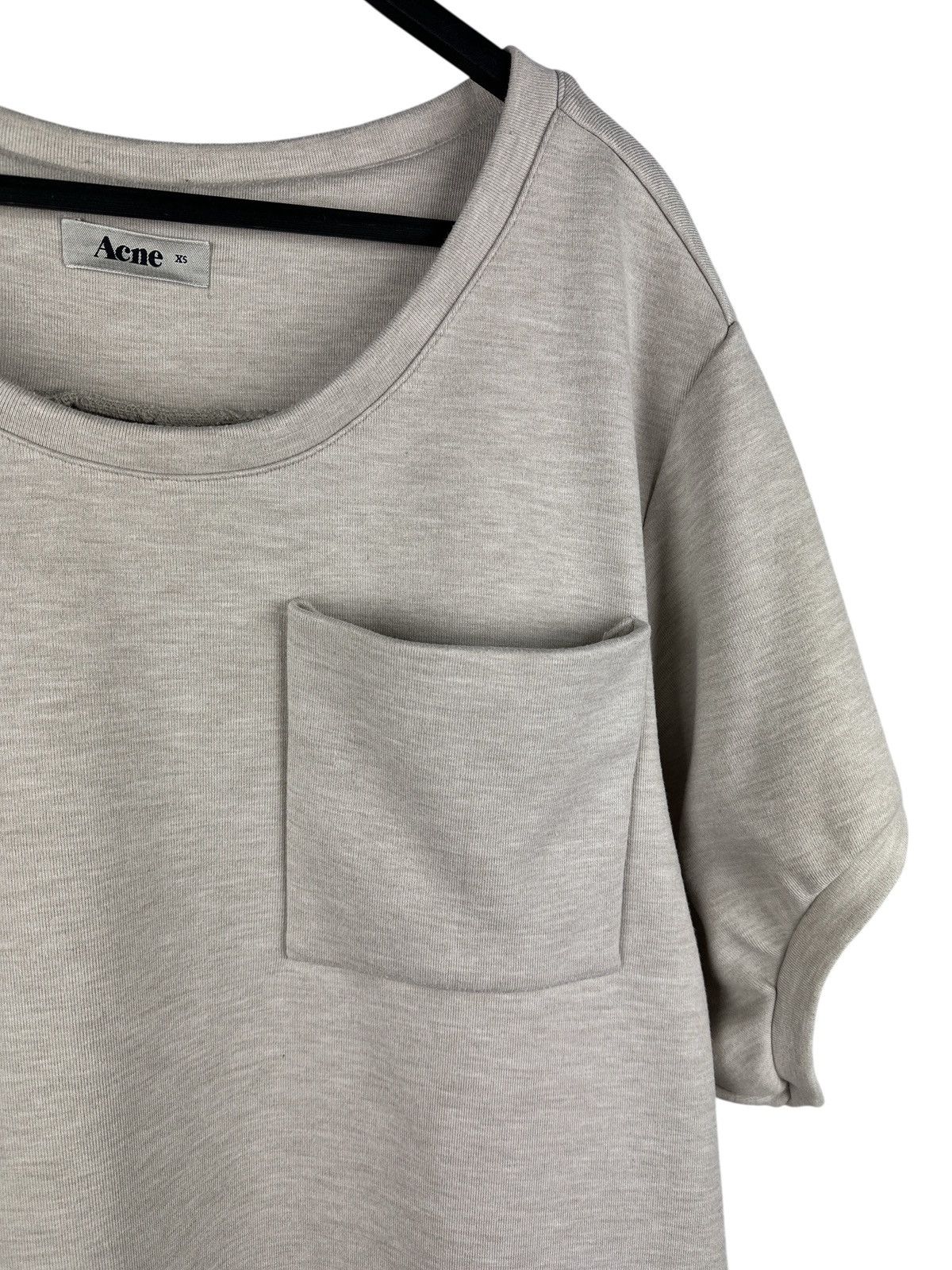 Acne Studios Acne Studios Estelle Paw 10 Oversize Sweatshirt Short Sleeve Size XS / US 0-2 / IT 36-38 - 3 Thumbnail