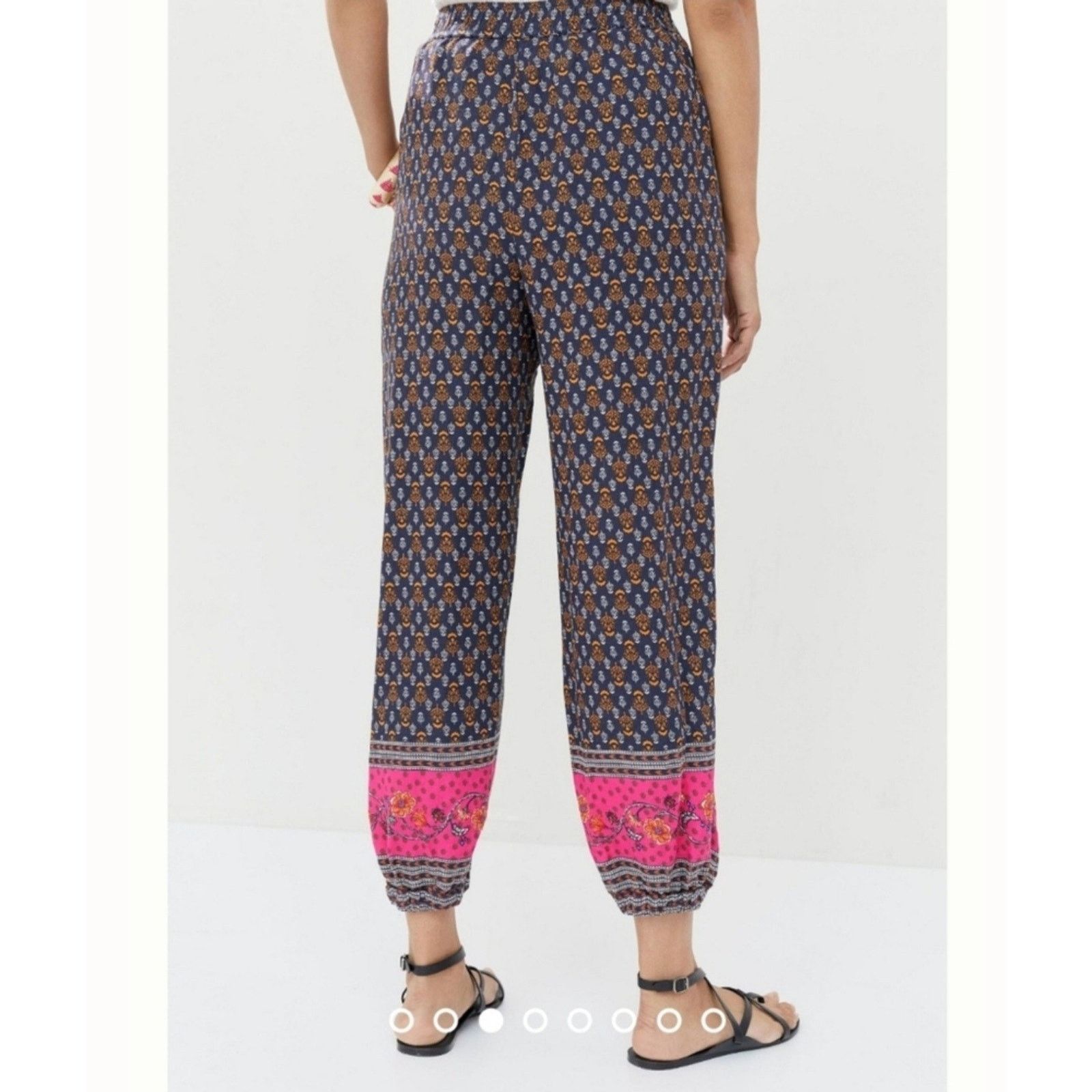 Anthropologie Anthropologie Floral Balloon Leg Oversized Joggers Pants Size 32" / US 10 / IT 46 - 3 Thumbnail