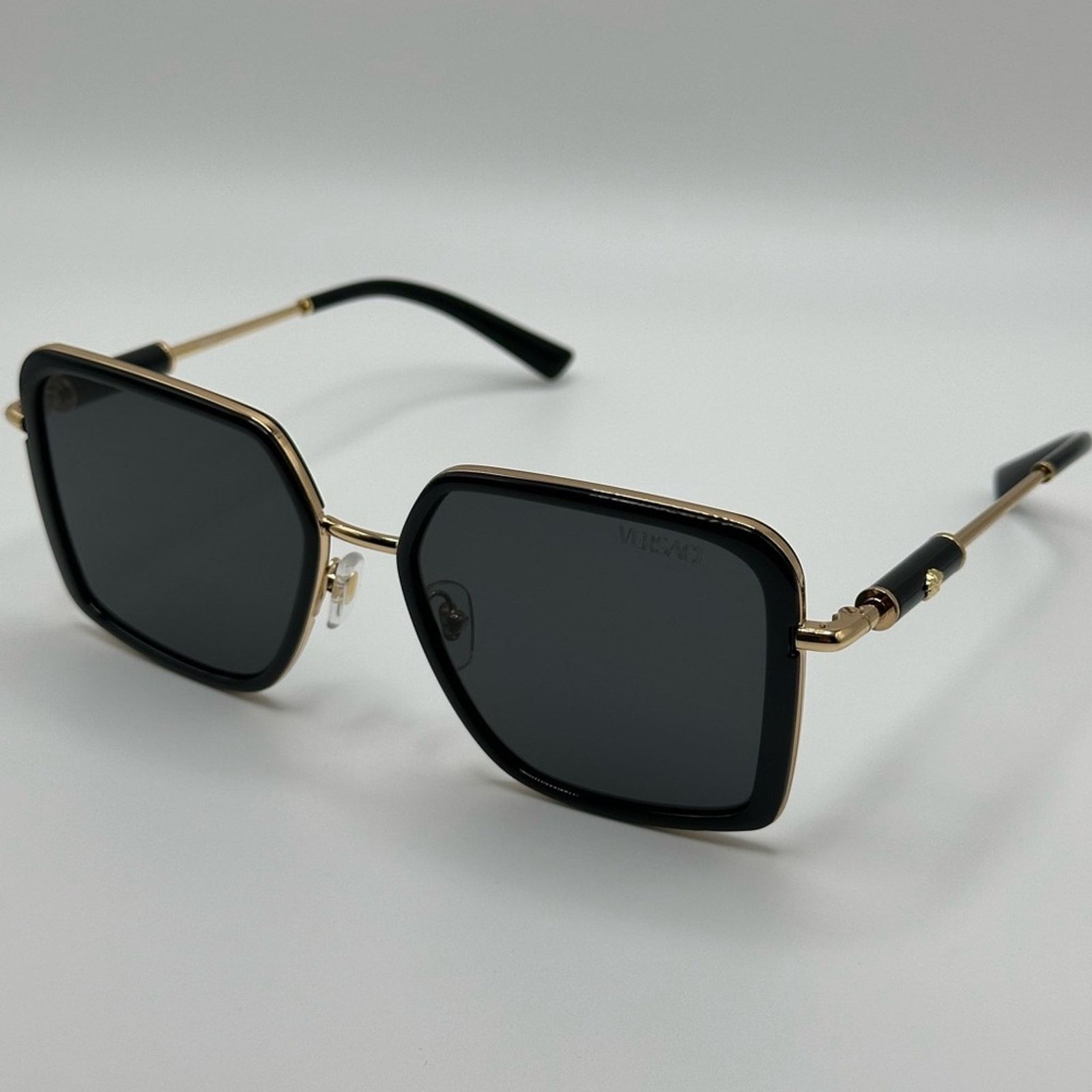 Versace NEW VERSACE VE2261 100287 Black Dark Grey Women Sunglasses Size ONE SIZE - 2 Thumbnail