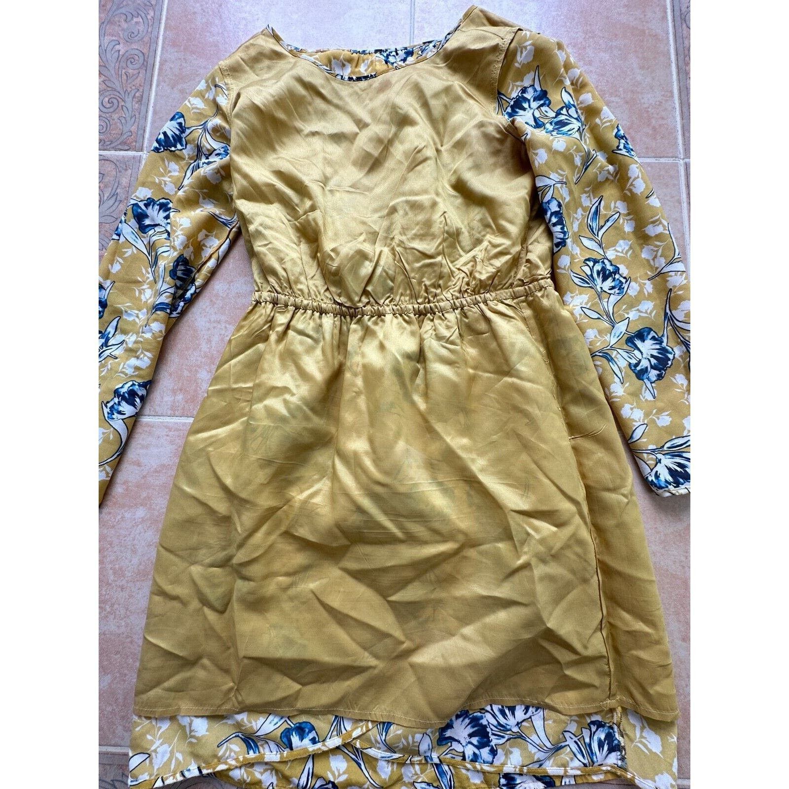 J.Crew J. Crew Floral lined Long sleeve Dress Size 4 Size S / US 4 / IT 40 - 4 Thumbnail