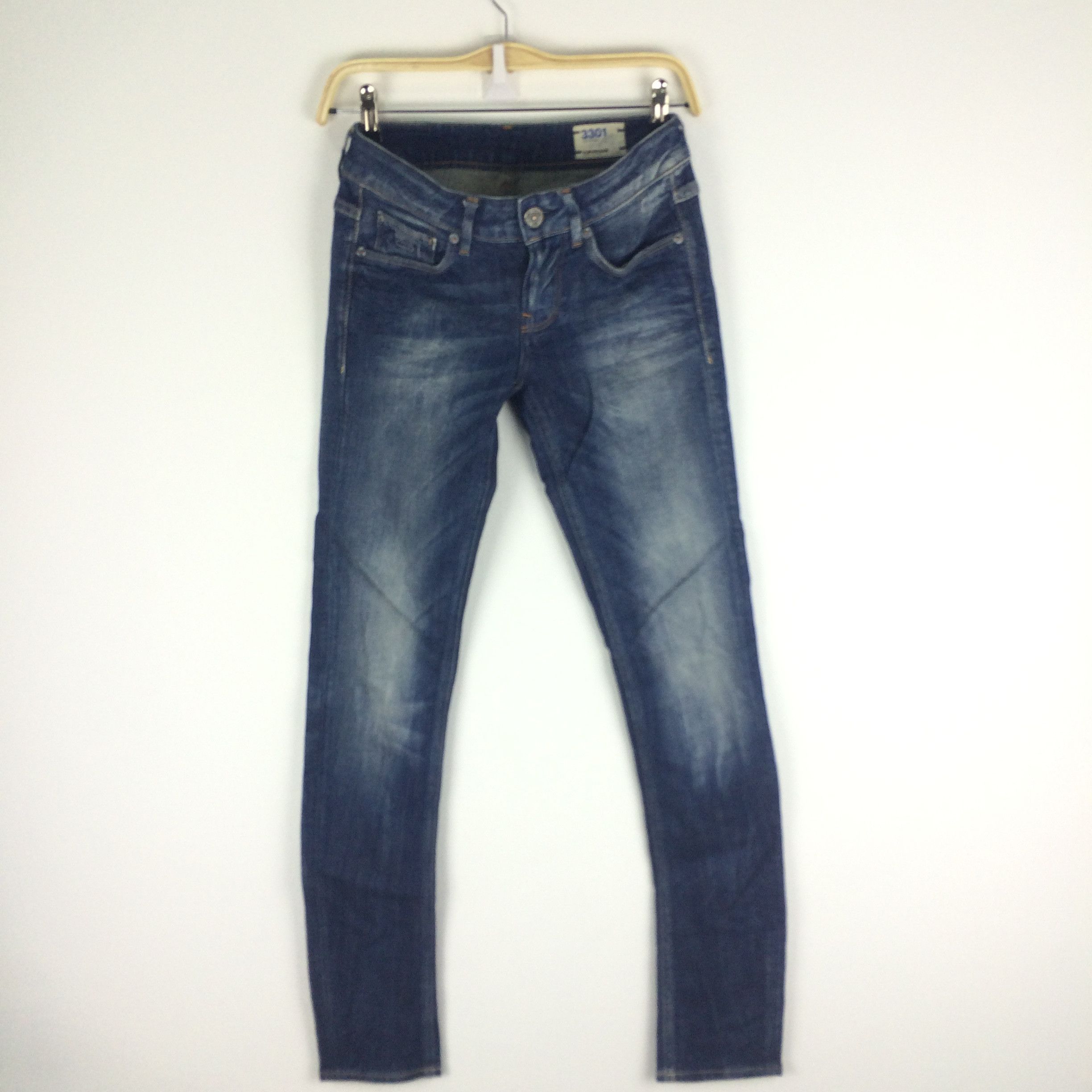 G-Star X23 G-STAR RAW 3301 SKINNY JEANS W29 Size US 29 - 2 Thumbnail