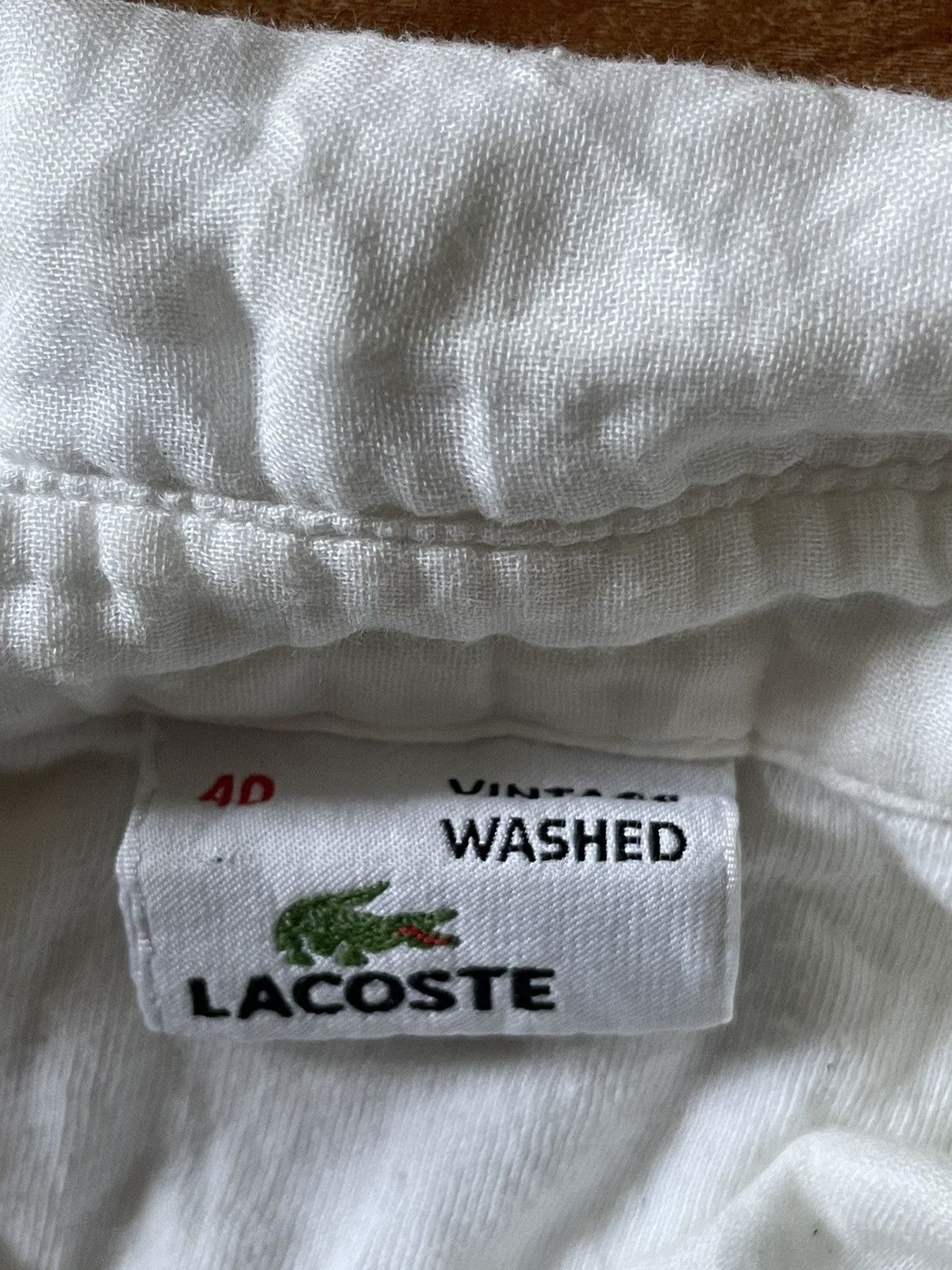 Lacoste Lacoste white Polos Size S / US 4 / IT 40 - 3 Thumbnail