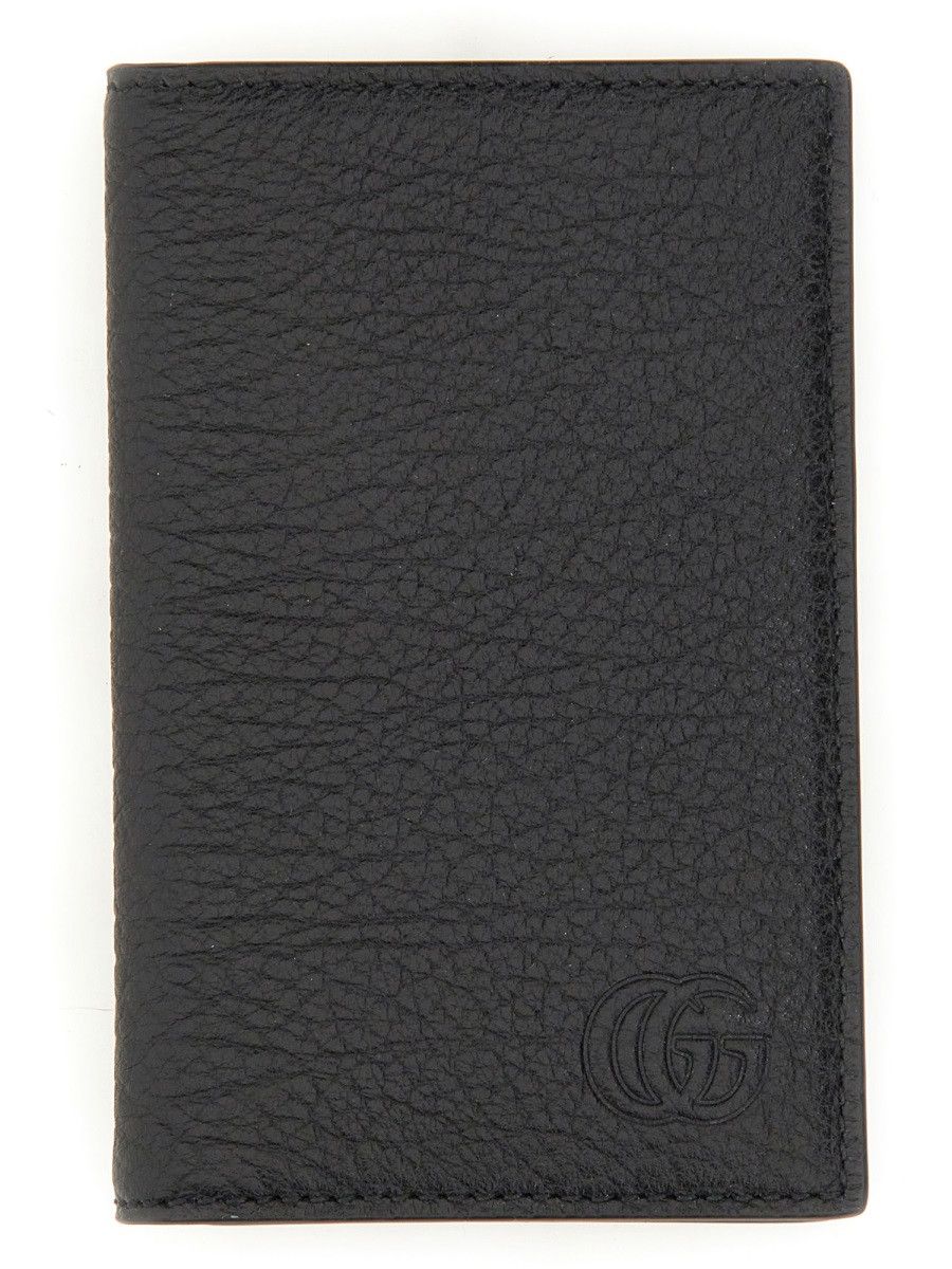Gucci GUCCI WALLET WITH LOGO - BLACK Size ONE SIZE - 1 Thumbnail