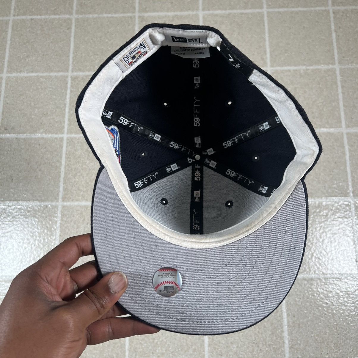 New Era New York Yankees New Era Subway Series 59FIFTY Hat Cap 7 7/8 Size ONE SIZE - 3 Thumbnail