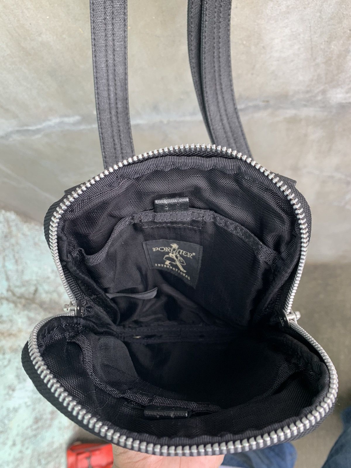 Porter Waxed Sling Bag Size ONE SIZE - 7 Thumbnail