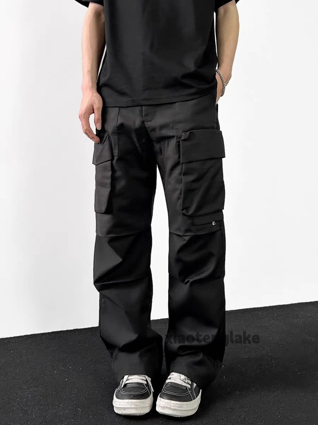 Designer × Japanese Brand × Vintage utility zipper military outdoor pleated cargo pants Size US 32 / EU 48 - 2 Thumbnail