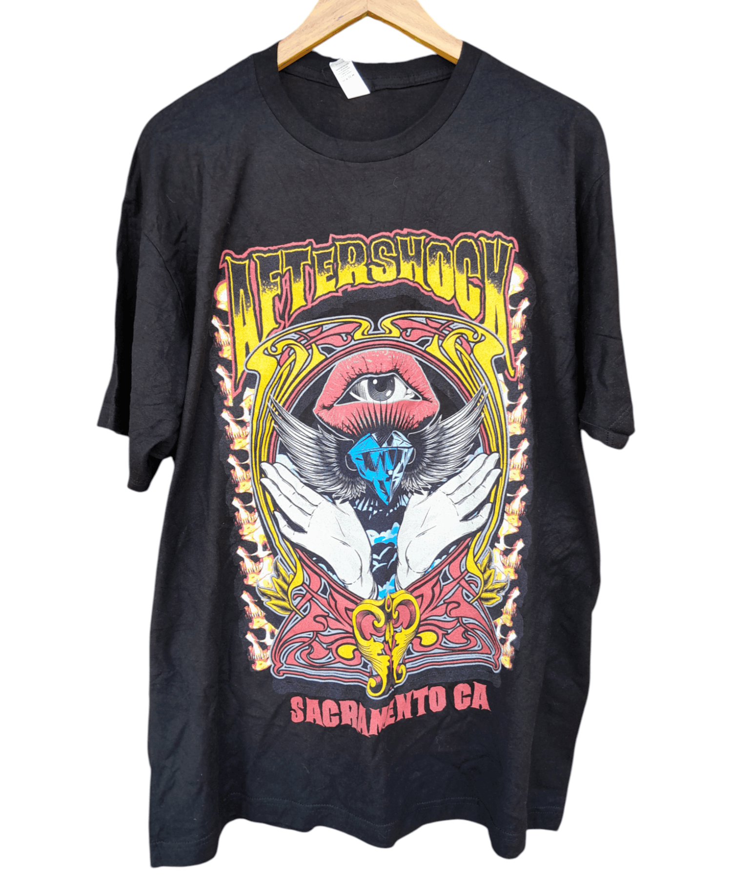 Band Tees 💥FINAL DROP💥AFTERSHOCK BAND LISTING Size US XL / EU 56 / 4 - 1 Thumbnail