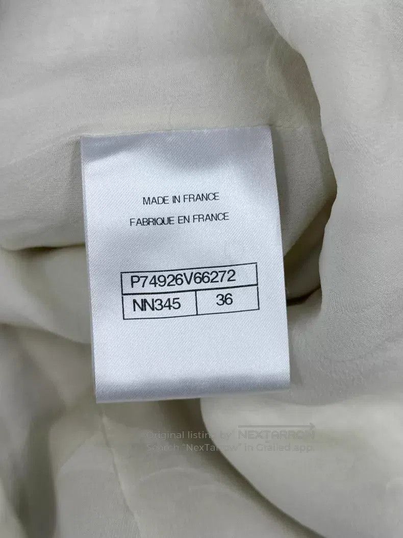 Chanel Chanel 23S white knitted jacket Size XS / US 0-2 / IT 36-38 - 5 Thumbnail