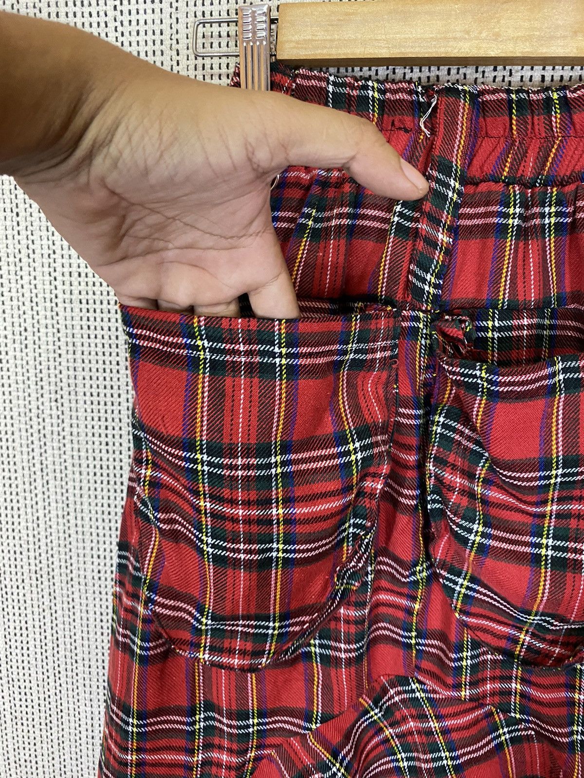 If Six Was Nine × Japanese Brand × Seditionaries ‼️ACDC RAG GOTHIC PUNK PANT MULTIZIP TARTAN‼️ Size US 28 / EU 44 - 9 Thumbnail