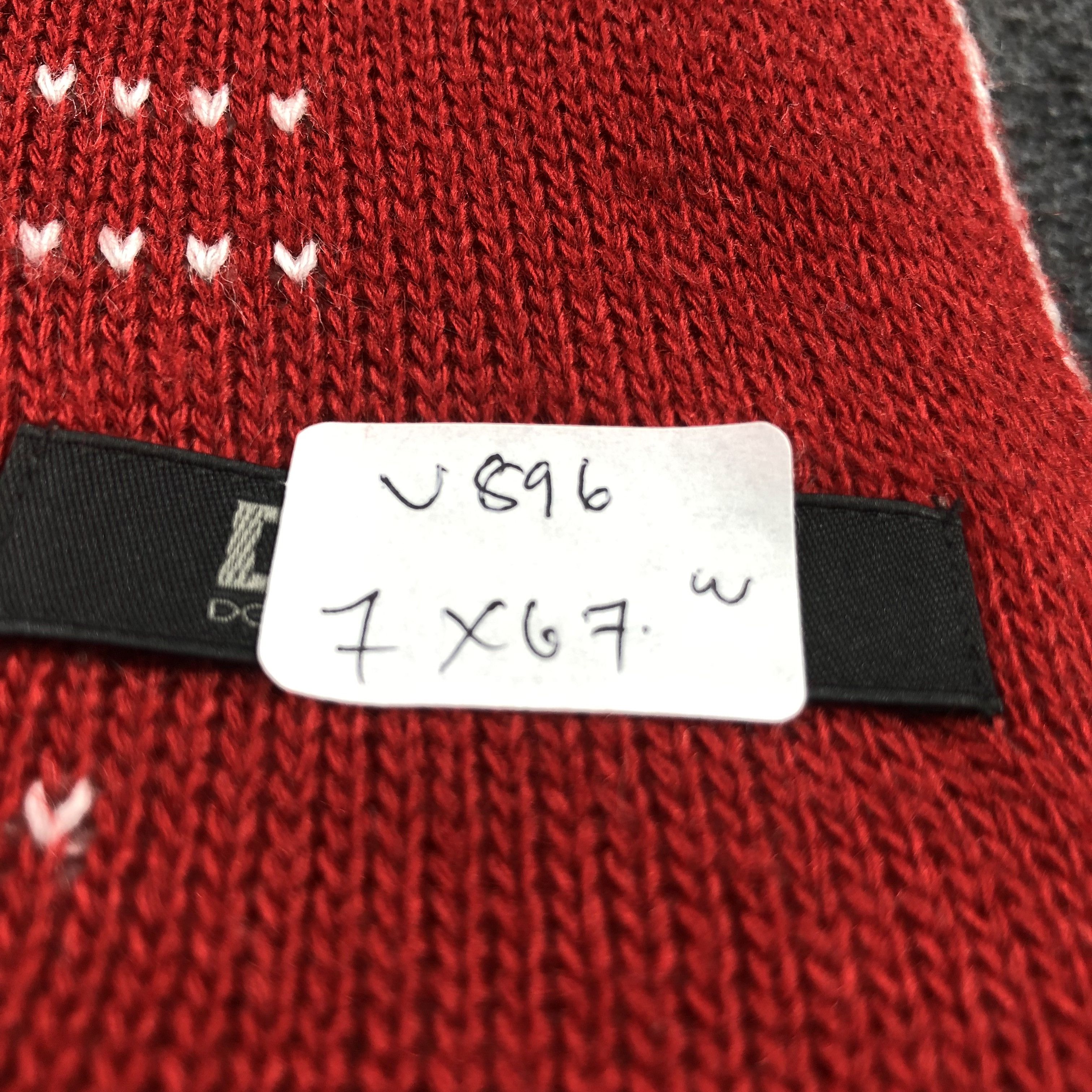 DKNY DKNY Wool Scarf Muffler V896 Size ONE SIZE - 6 Thumbnail