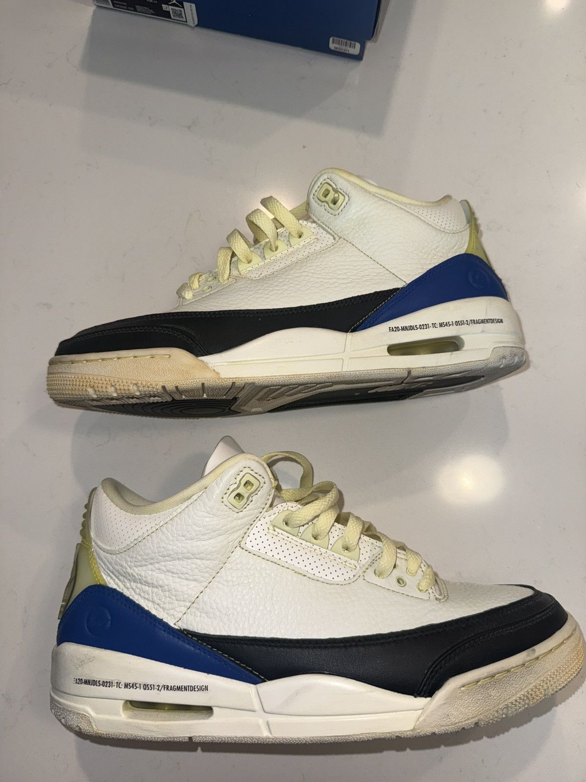 Fragment Design × Nike Custom by Chef Huey Le. Jordan 3 Fragment. Size 10 Size US 10 / EU 43 - 2 Thumbnail