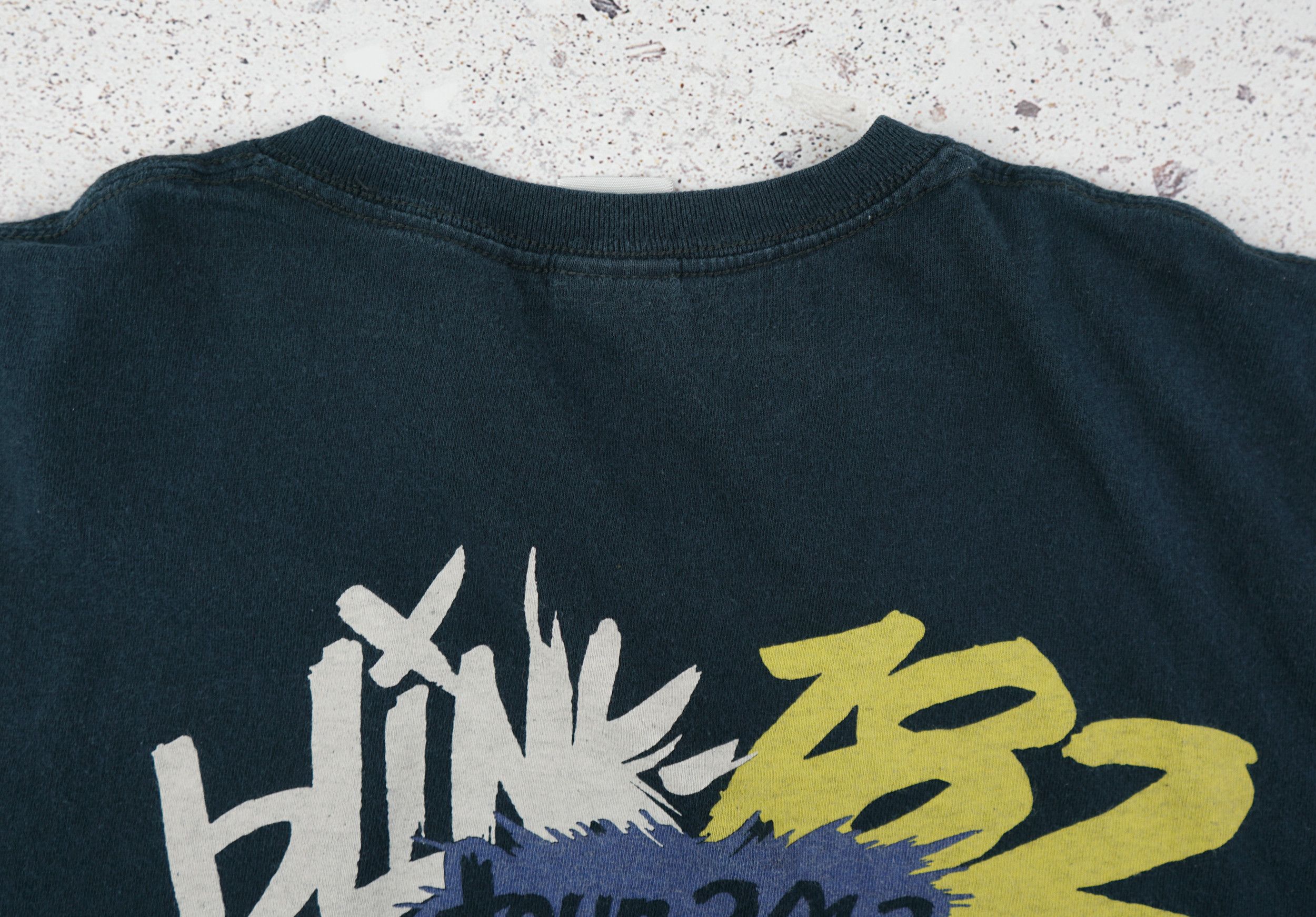 Band Tees × Vintage Vintage Blink 182 2012 Tour T Shirt Size US XXL / EU 58 / 5 - 6 Thumbnail