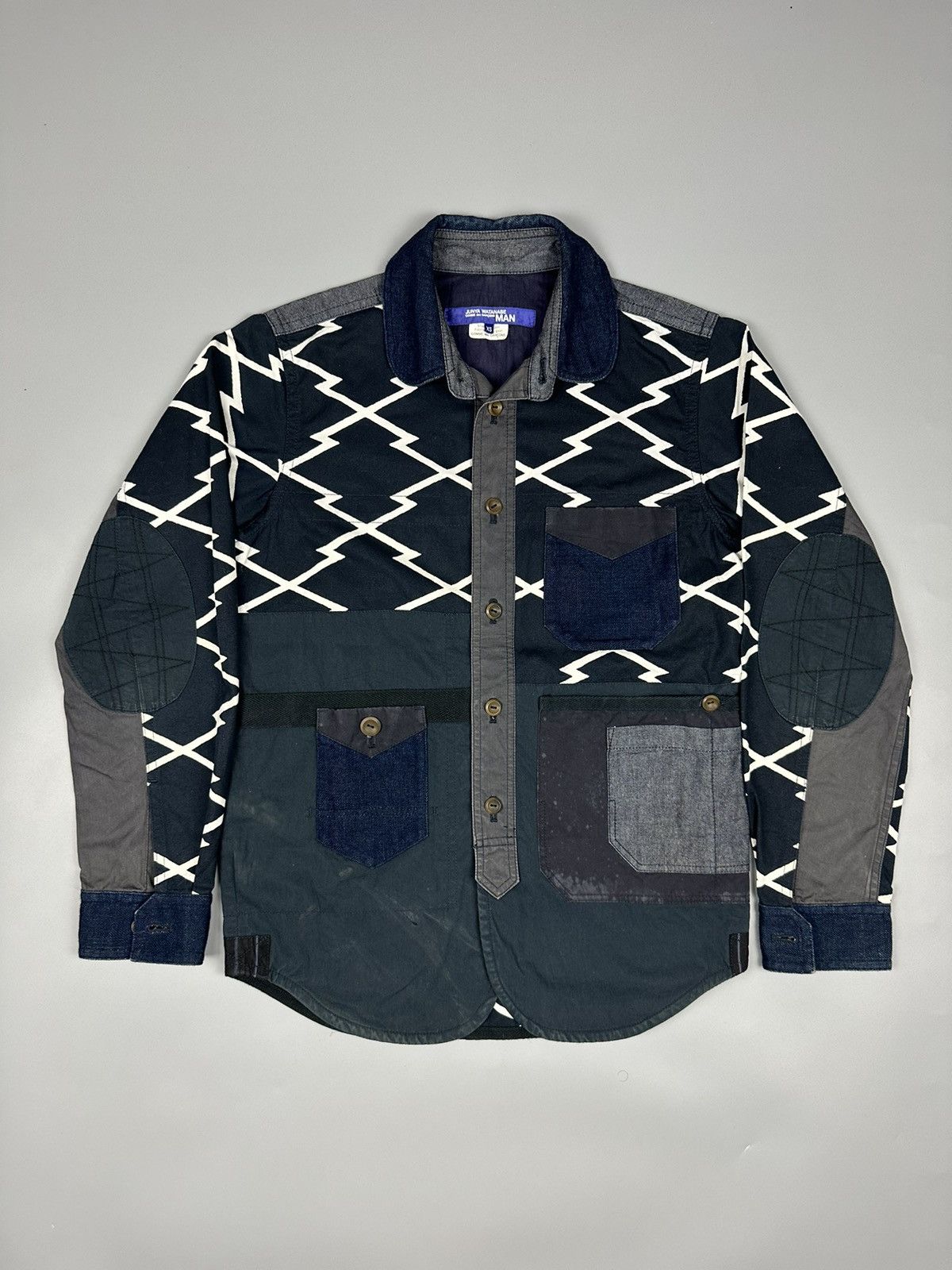 Comme des Garcons Rare Junya Watanabe Man Comme Des Garçons Tactical Patchwork Size US XS / EU 42 / 0 - 1 Thumbnail