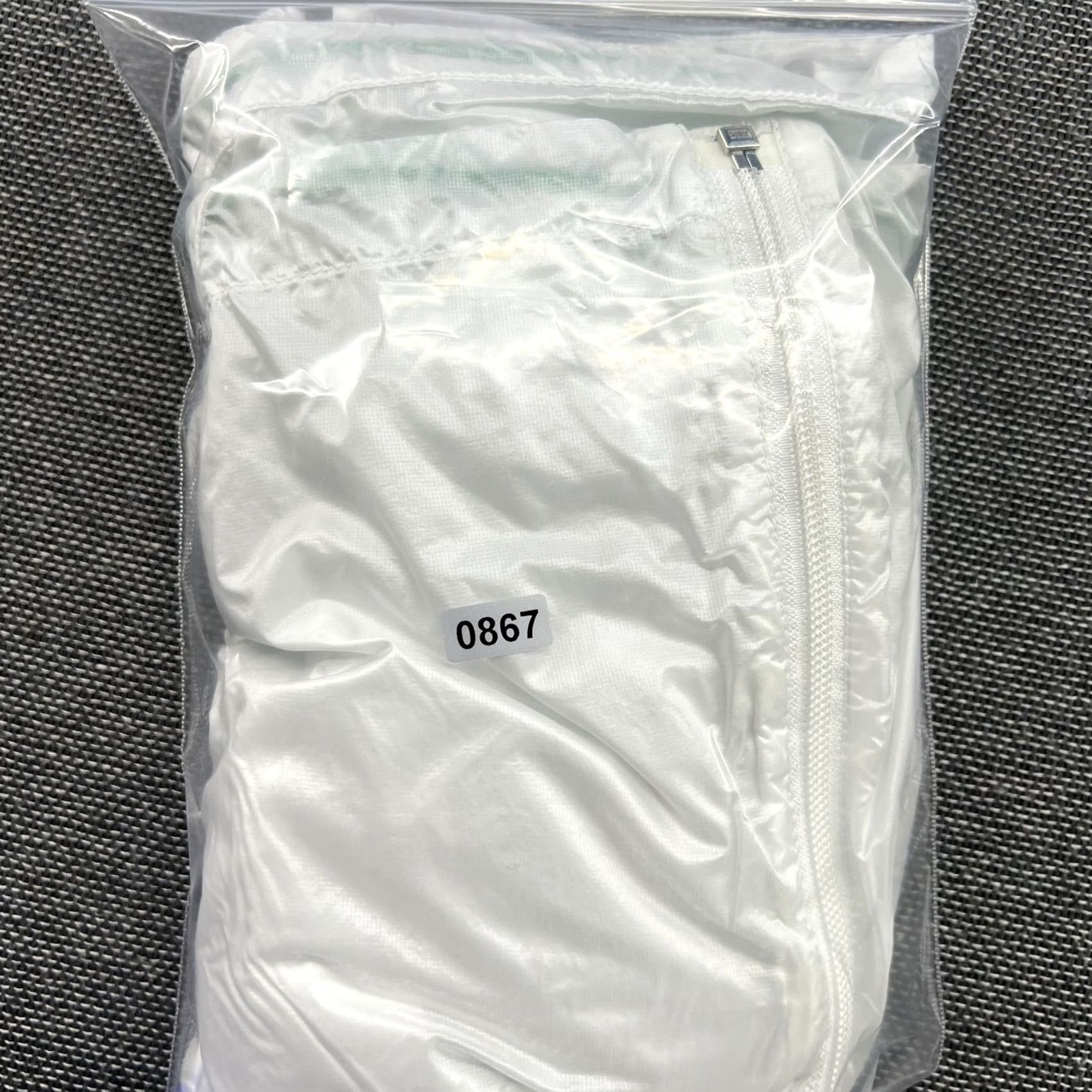 Adidas Adidas Terrex Windbeaker Jacket Small White Clear Running Lightweight Packable Size US S / EU 44-46 / 1 - 2 Thumbnail