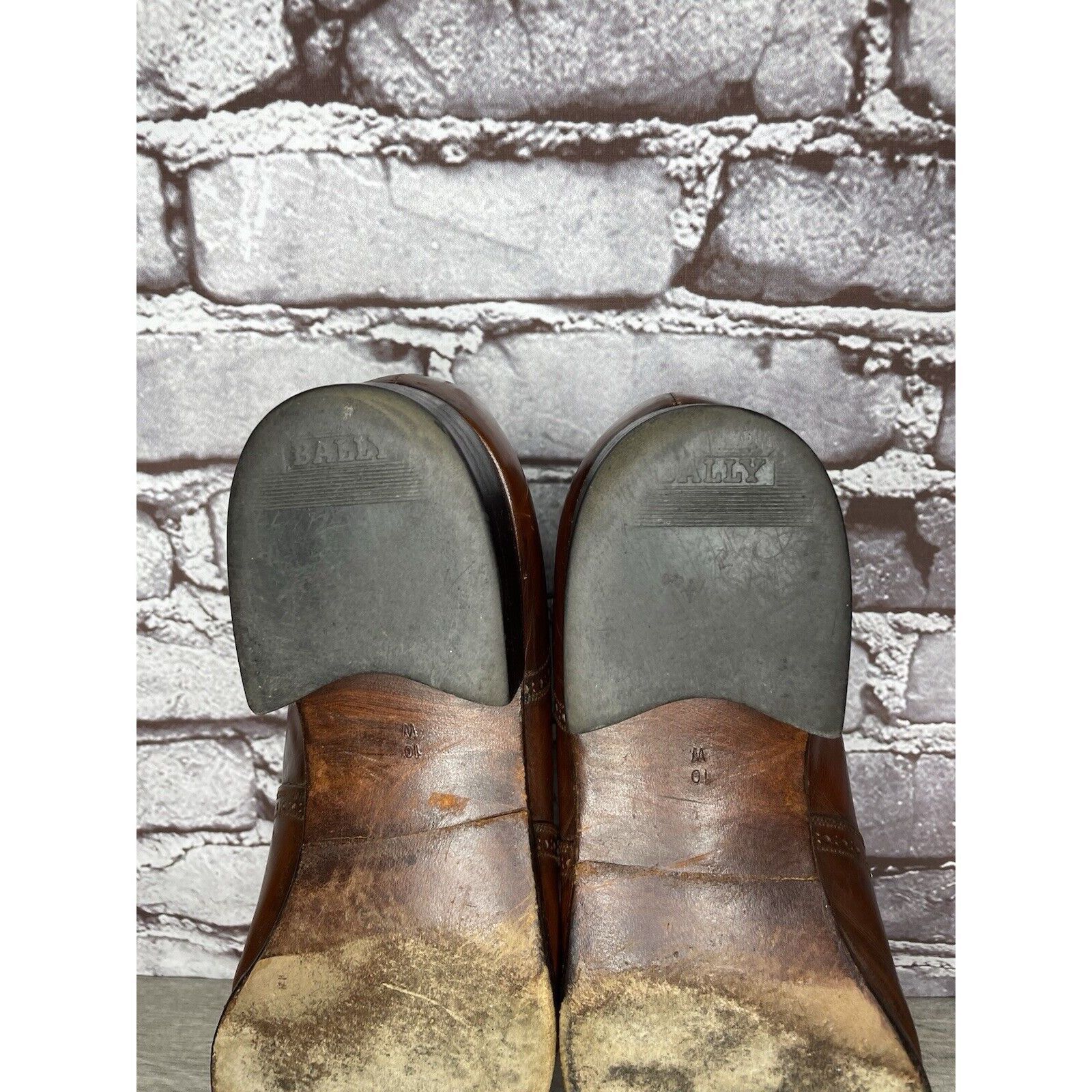 Bally Bally Satolas Brown Leather Wingtip Tassel Loafer Dress Shoe Size US 10 / EU 43 - 13 Thumbnail