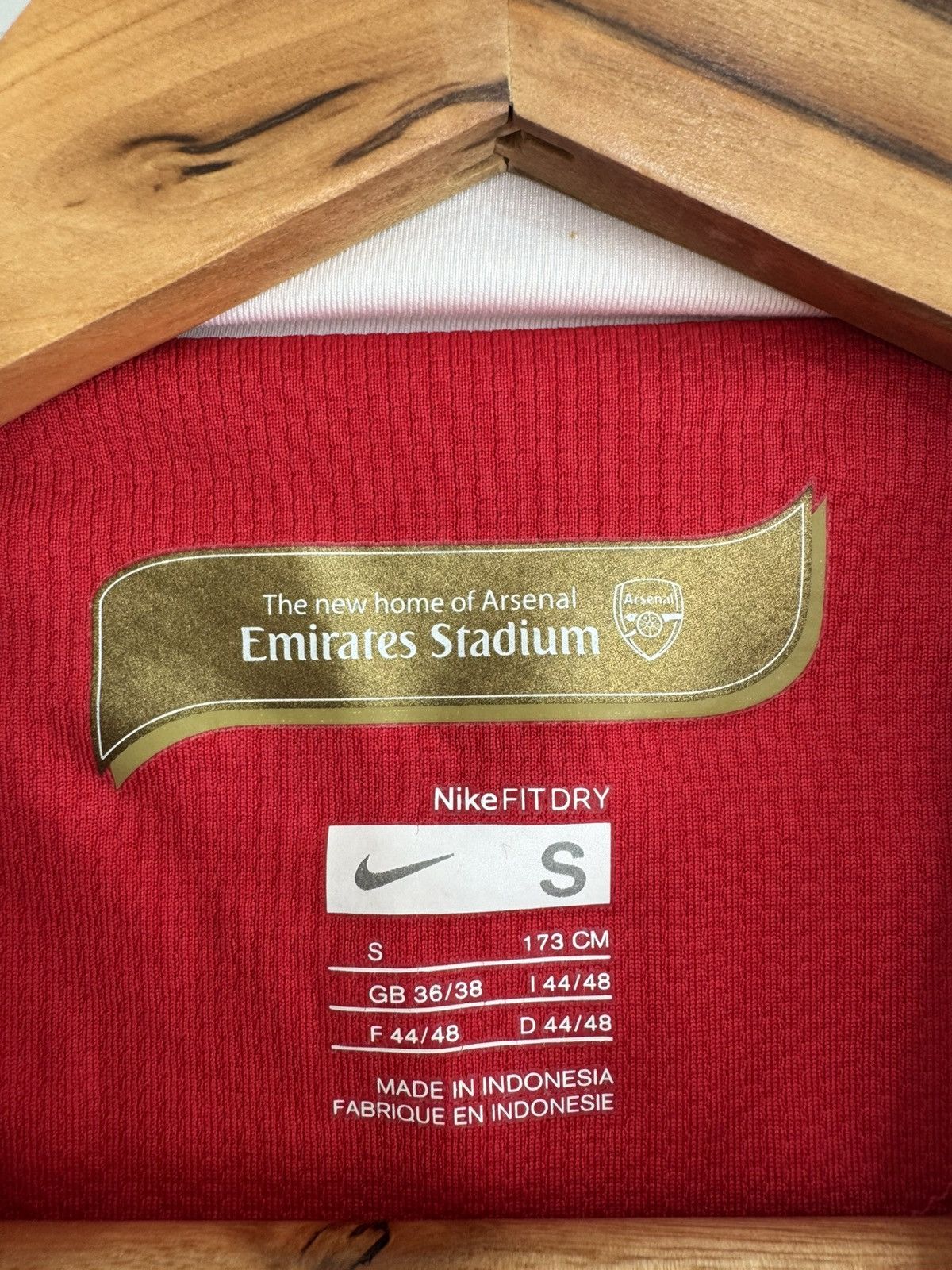 Nike × Vintage Vintage Arsenal 2007-2008 Home Soccer Jersey Football Kit Size US S / EU 44-46 / 1 - 8 Thumbnail