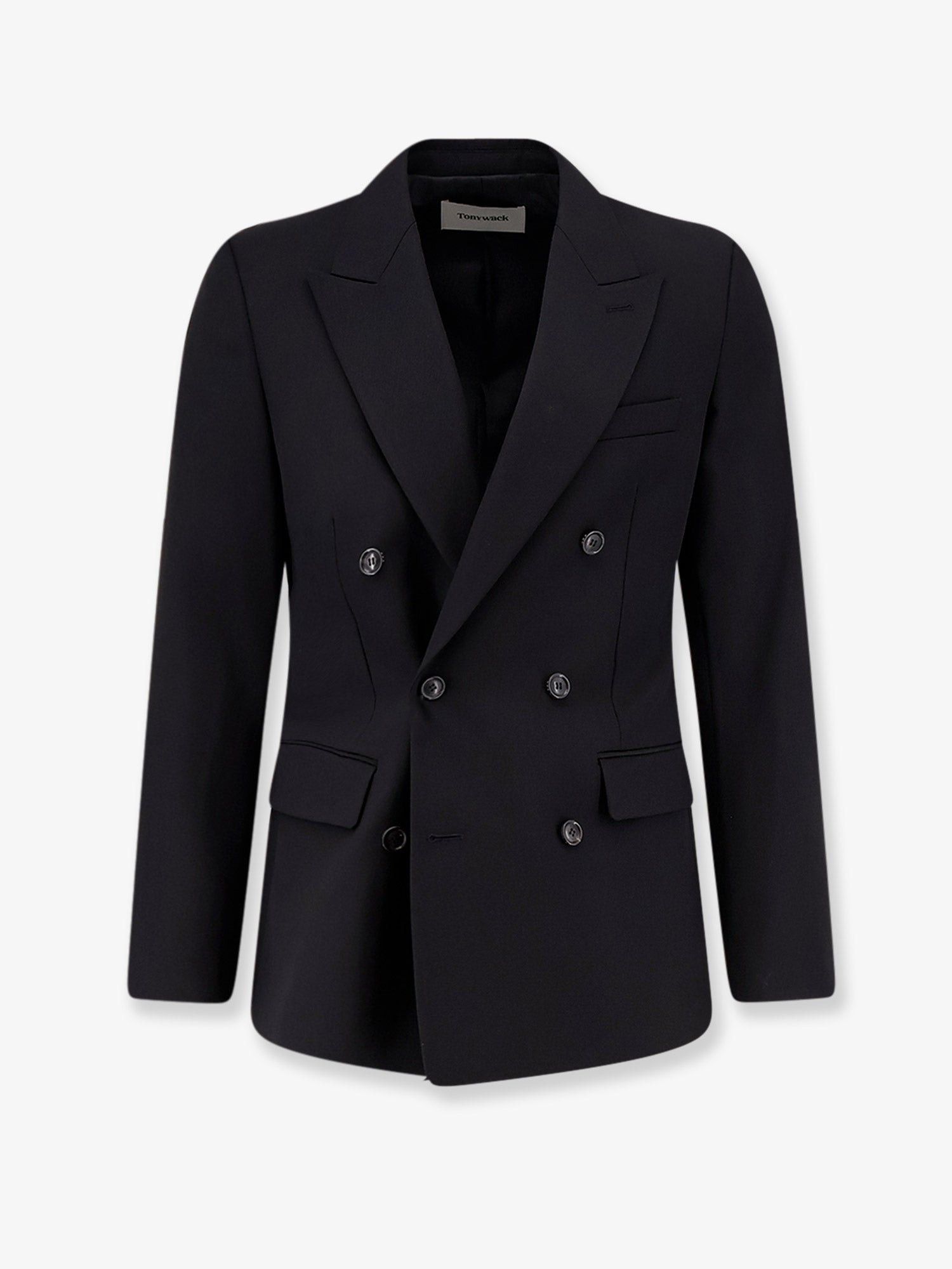 TONYWACK Tailored Wool Blend Blazer Size US L / EU 52-54 / 3 - 1 Thumbnail