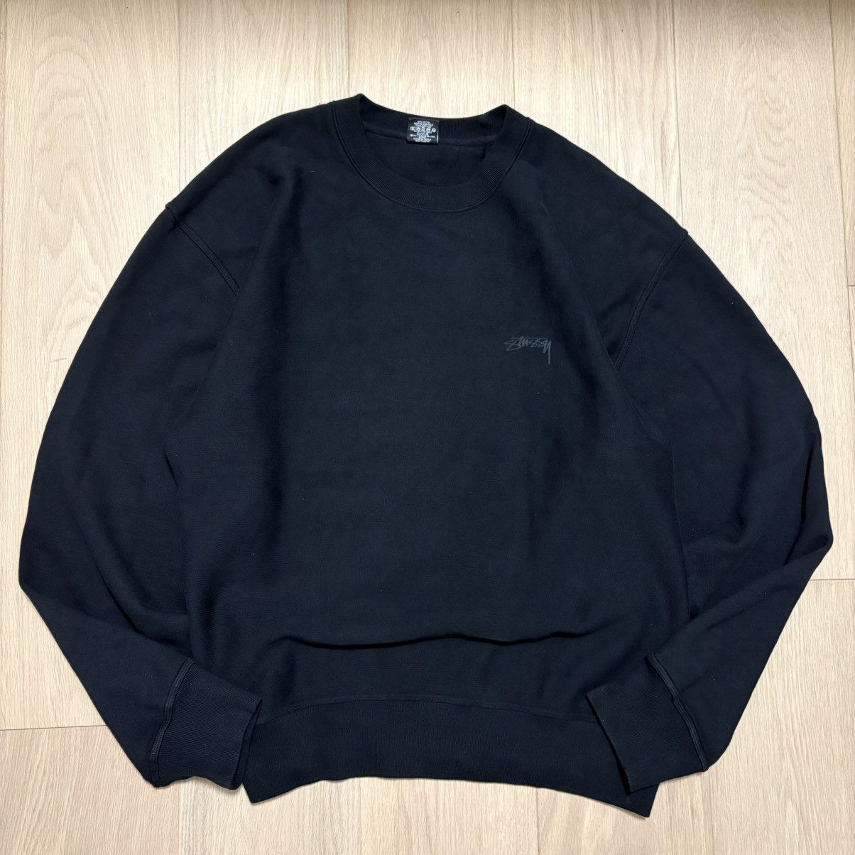 Stussy Stussy black sweatshirt Size US XL / EU 56 / 4 - 1 Thumbnail