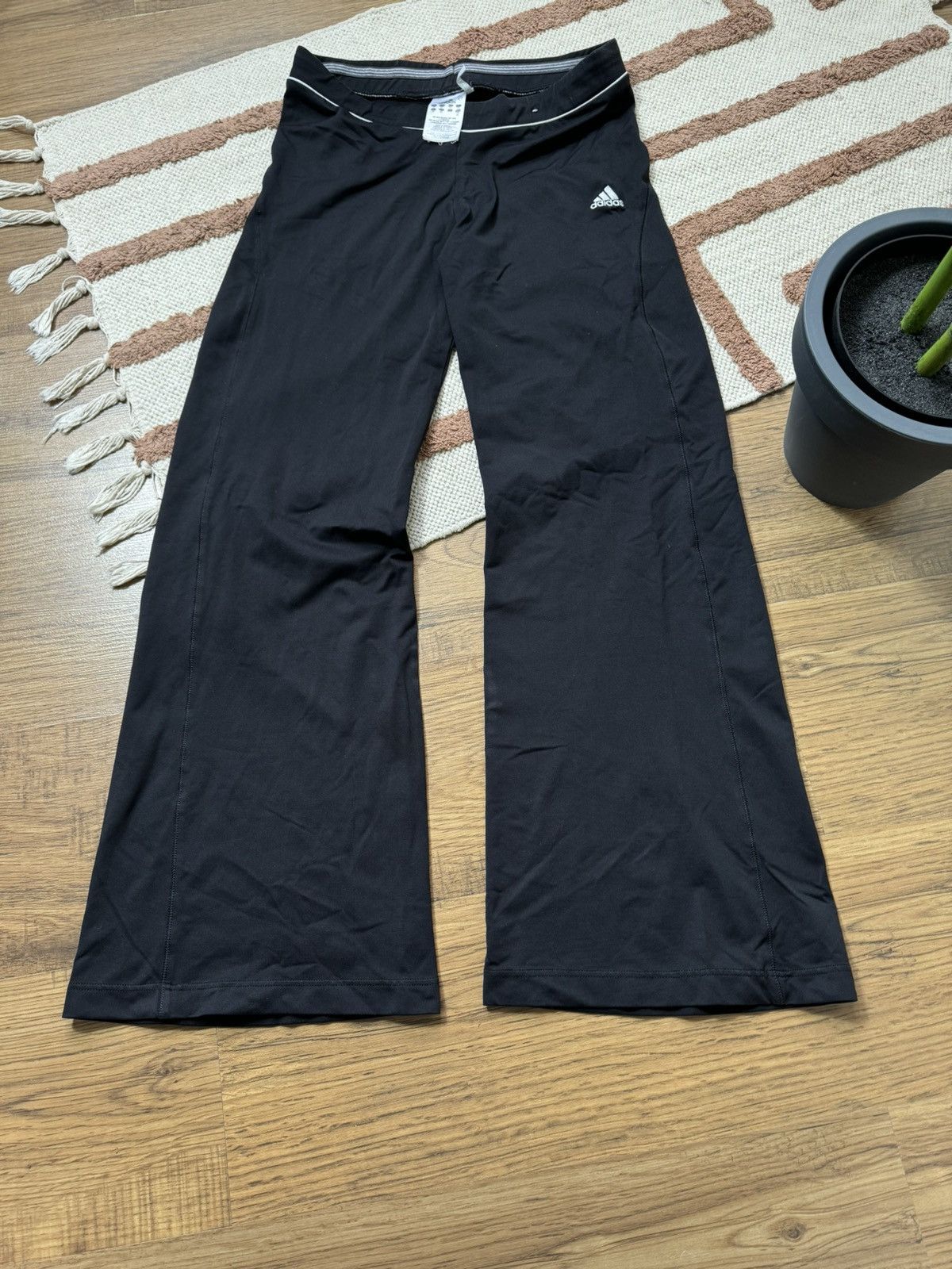 Adidas VINTAGE ADIDAS LEGGINGS FLARE PANTS Size 26" / US 2 / IT 38 - 4 Thumbnail
