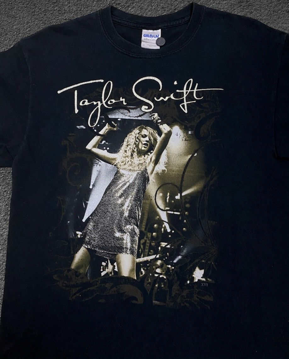 【激レア】Taylor Swift ヴィンテージTシャツ Fearless期 Taylor Swift Fearless T Shirt Rare Vintage Blue Concert Tee