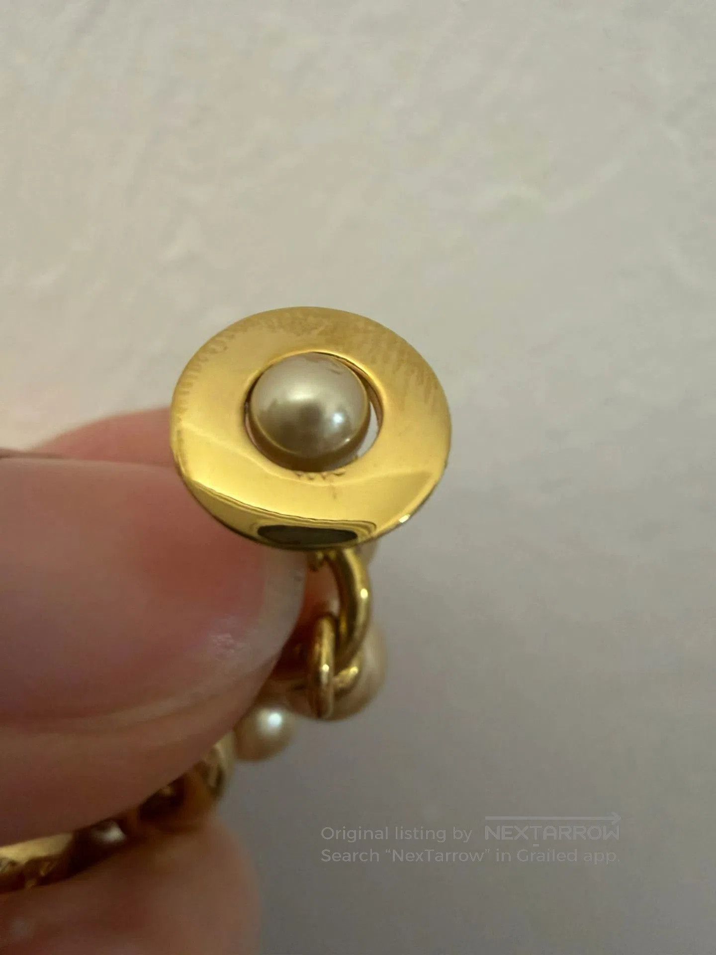Vivienne Westwood Vivienne Westwood Heart Pearl Necklace. Size ONE SIZE - 7 Thumbnail