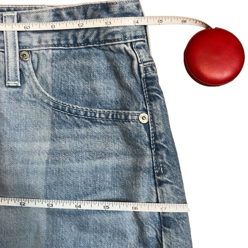 AG Adriano Goldschmied AG Adriano Goldschmied Jeans Denim Skirt 27 (399) Size 27" / US 4 / IT 40 - 15 Thumbnail
