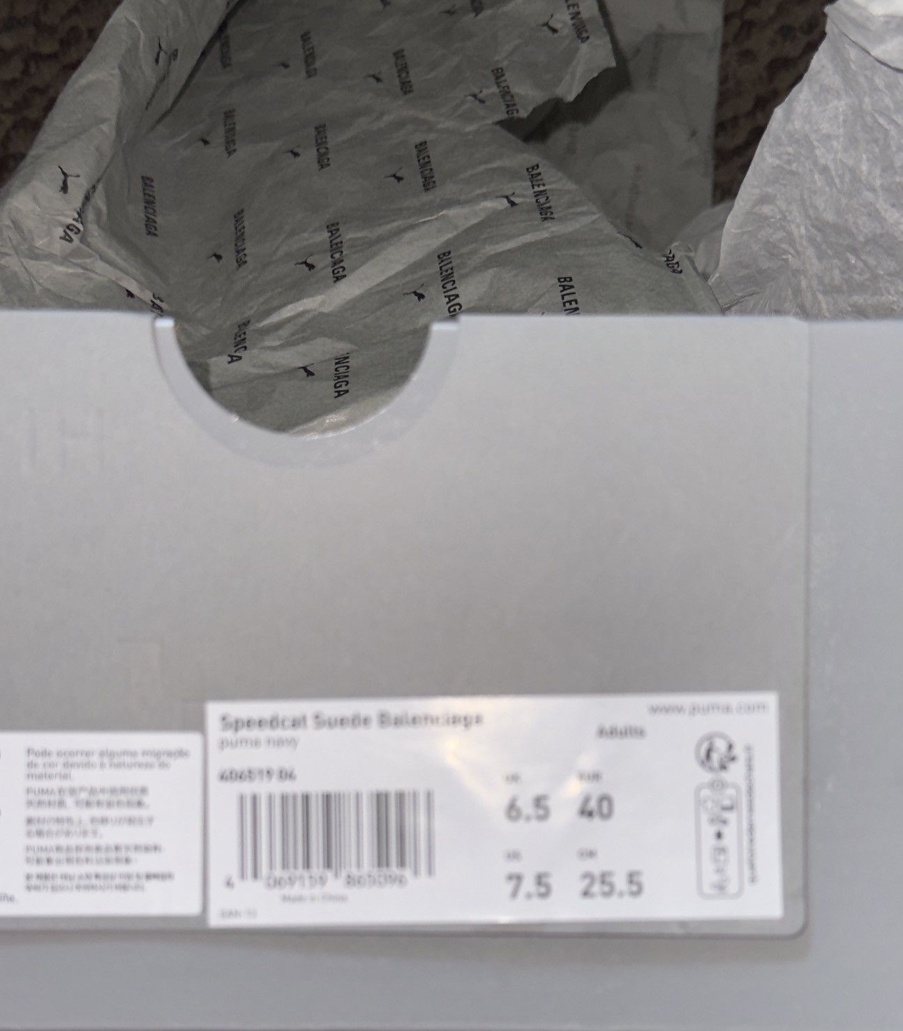 Balenciaga × Puma BALENCIAGA x SPEEDCAT SUEDE Size US 7 / EU 40 - 11 Thumbnail