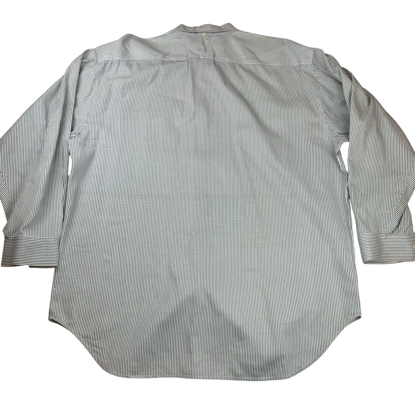 Other Vintage Motto Heavy Duty Button Down Shirt Size US XXL / EU 58 / 5 - 2 Thumbnail