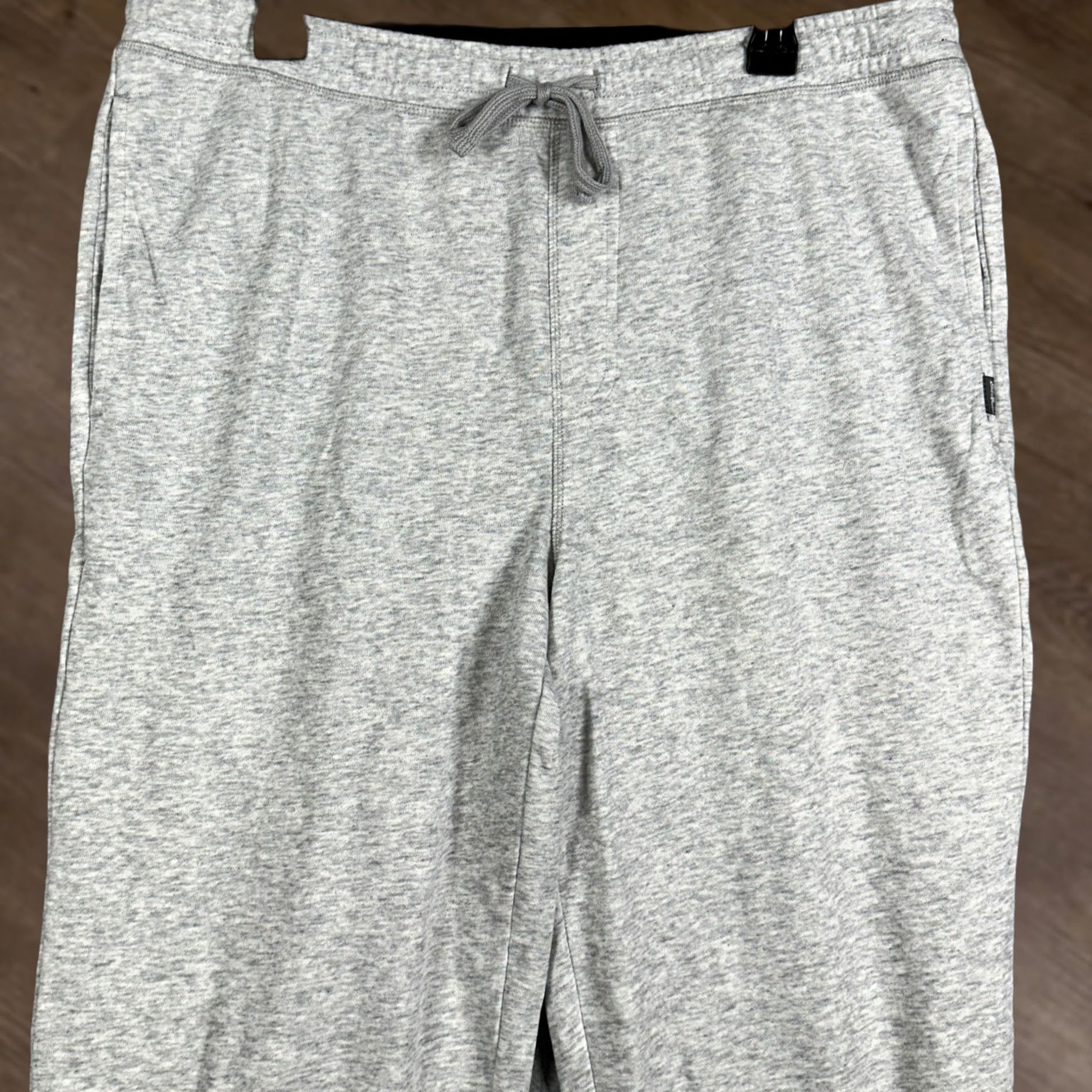 Eddie Bauer Eddie Bauer Lounge Pants Mens Large Heather Grey Jogger Sweatpants Elastic Waist Drawstring Pockets Casual Everyday Size US 33 - 1 Thumbnail