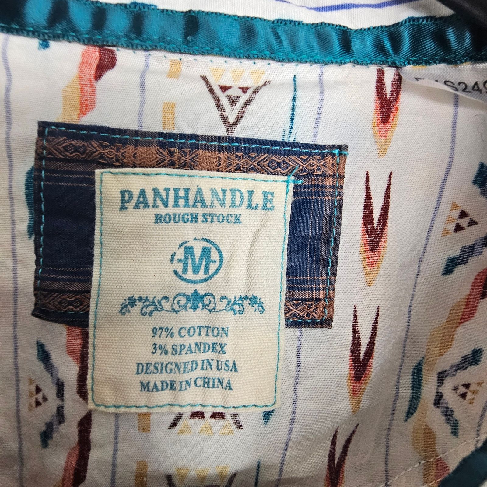 Panhandle Slim Panhandle Rough StockWomens Western Shirt Snap Front Size M Size M / US 6-8 / IT 42-44 - 6 Thumbnail