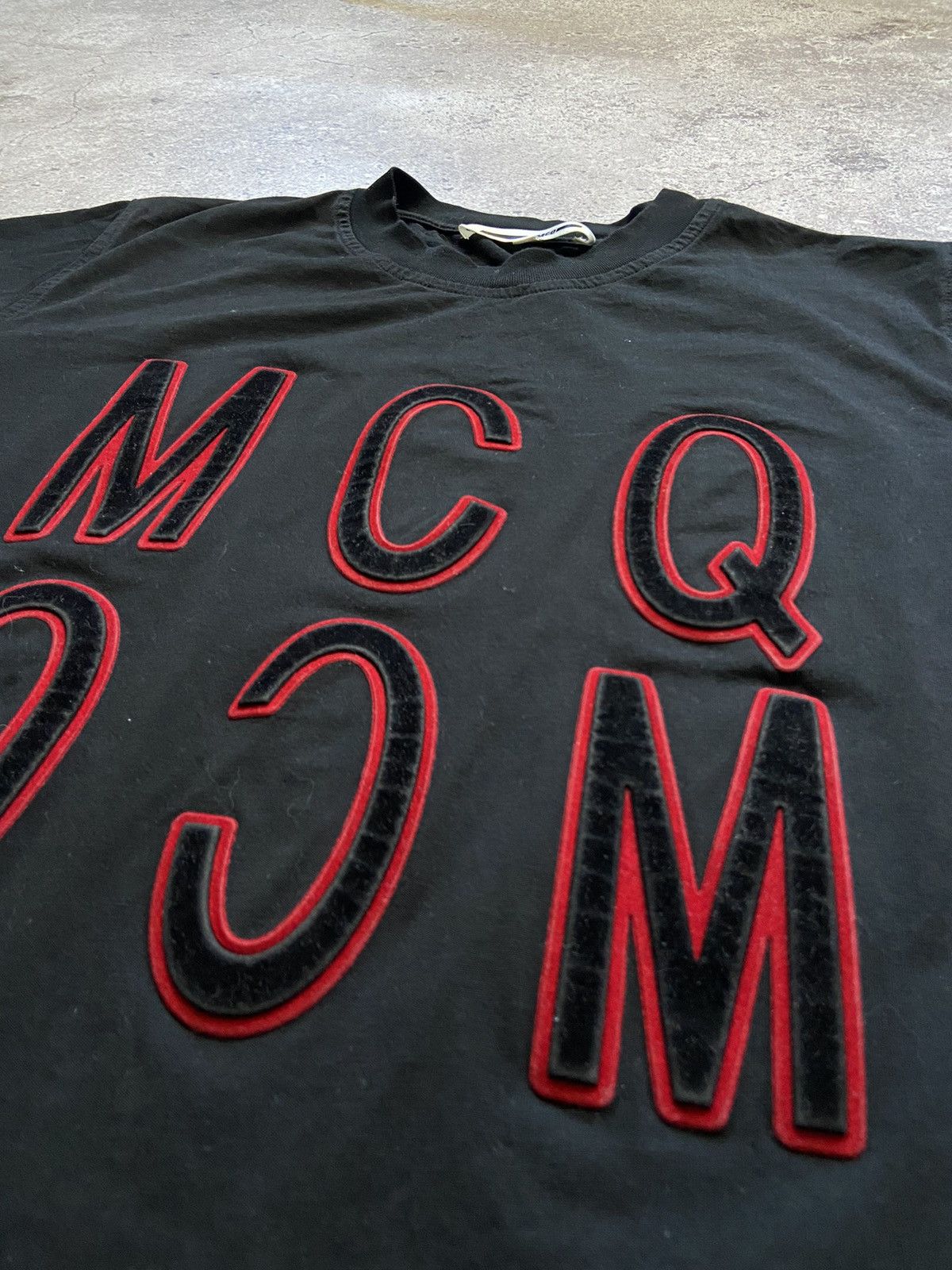 Alexander McQueen × MCQ Alexander McQueen MCQ T-Shirt Tee Big Logo Size US L / EU 52-54 / 3 - 3 Thumbnail