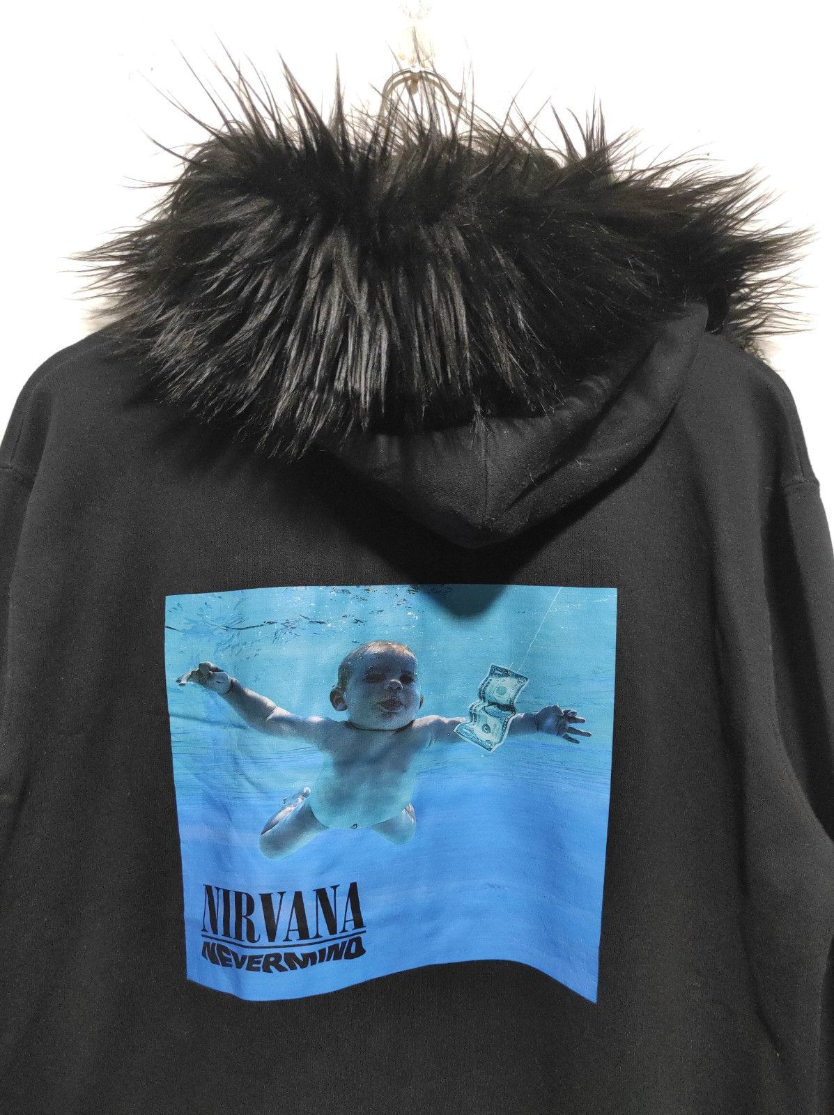 Band Tees Nirvana Nevermind zipper fur hoodie Size US L / EU 52-54 / 3 - 12 Thumbnail