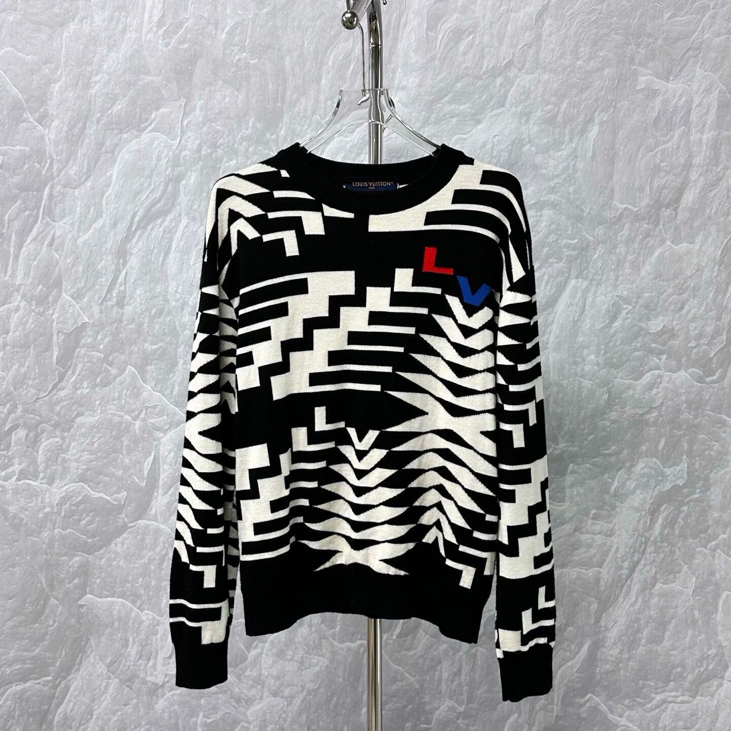 Louis Vuitton louis vuitton ss24 striped color block sweater Size US L / EU 52-54 / 3 - 1 Thumbnail