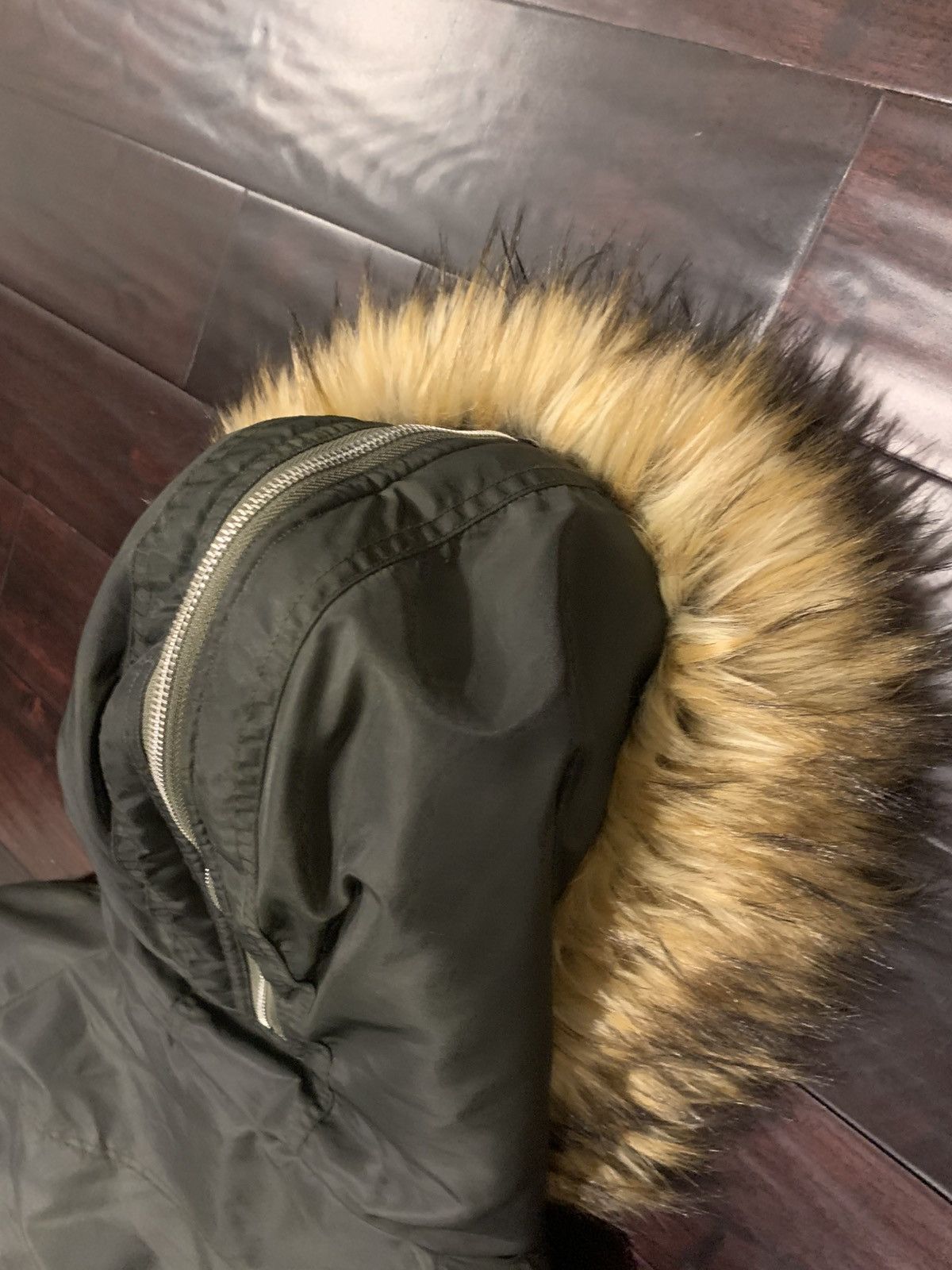 Other allure delta reverseable fur bomber jacket Size US M / EU 48-50 / 2 - 8 Thumbnail