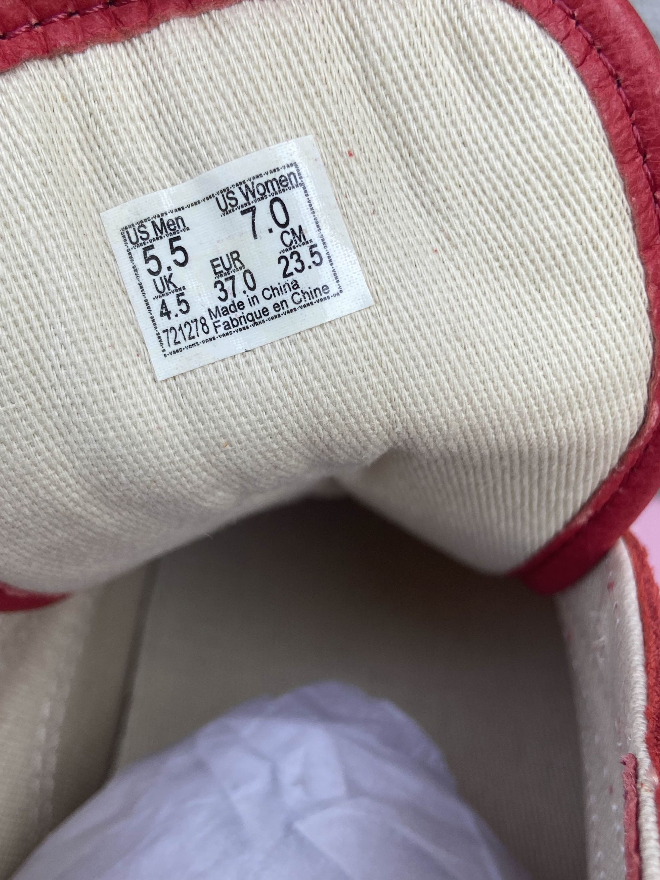 Vans VANS Joe Freshgoods x OG Style 36 LX Honeymoon Stage 5.5 Size US 5.5 / EU 38 - 5 Thumbnail