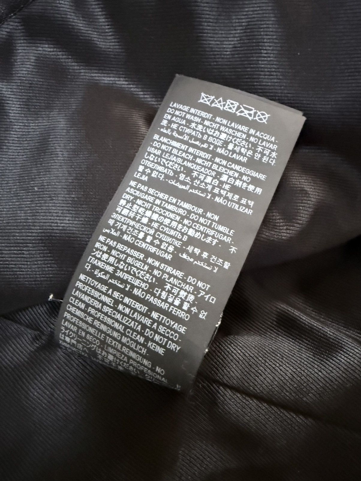 Yves Saint Laurent SAINT LAURENT PARIS LEATHER BIKER JACKET Size US XS / EU 42 / 0 - 9 Thumbnail