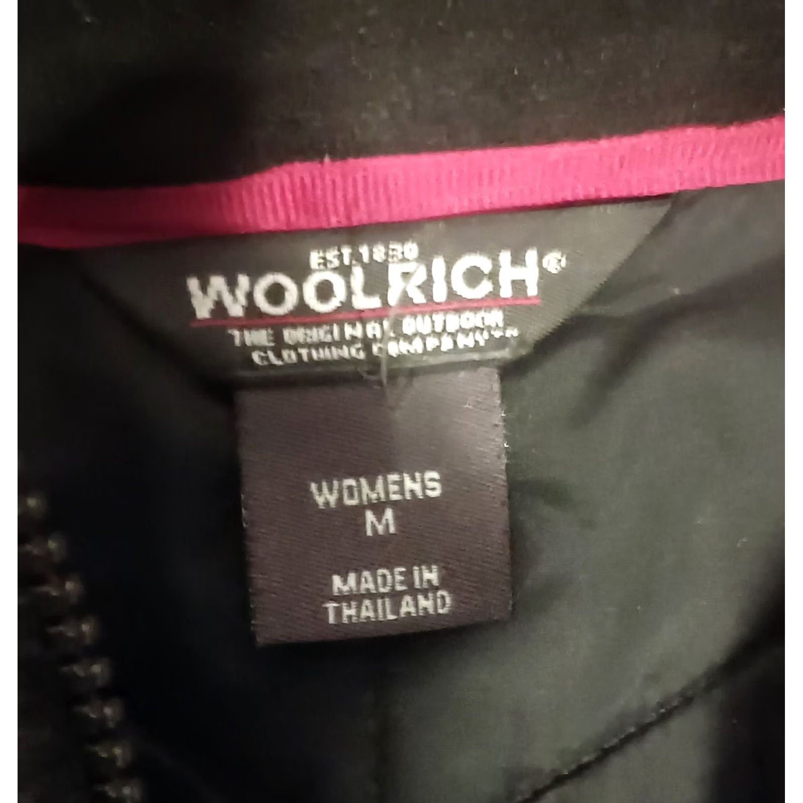 Vintage Woolrich Women's Wool Jacket Charcoal Heather Full Zip Nylon Lined Coat Medium Size M / US 6-8 / IT 42-44 - 4 Thumbnail
