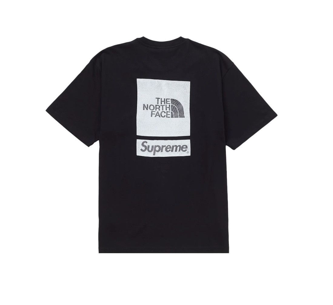 image of Supreme North Face S/s Top in Black, Men's (Size Small)