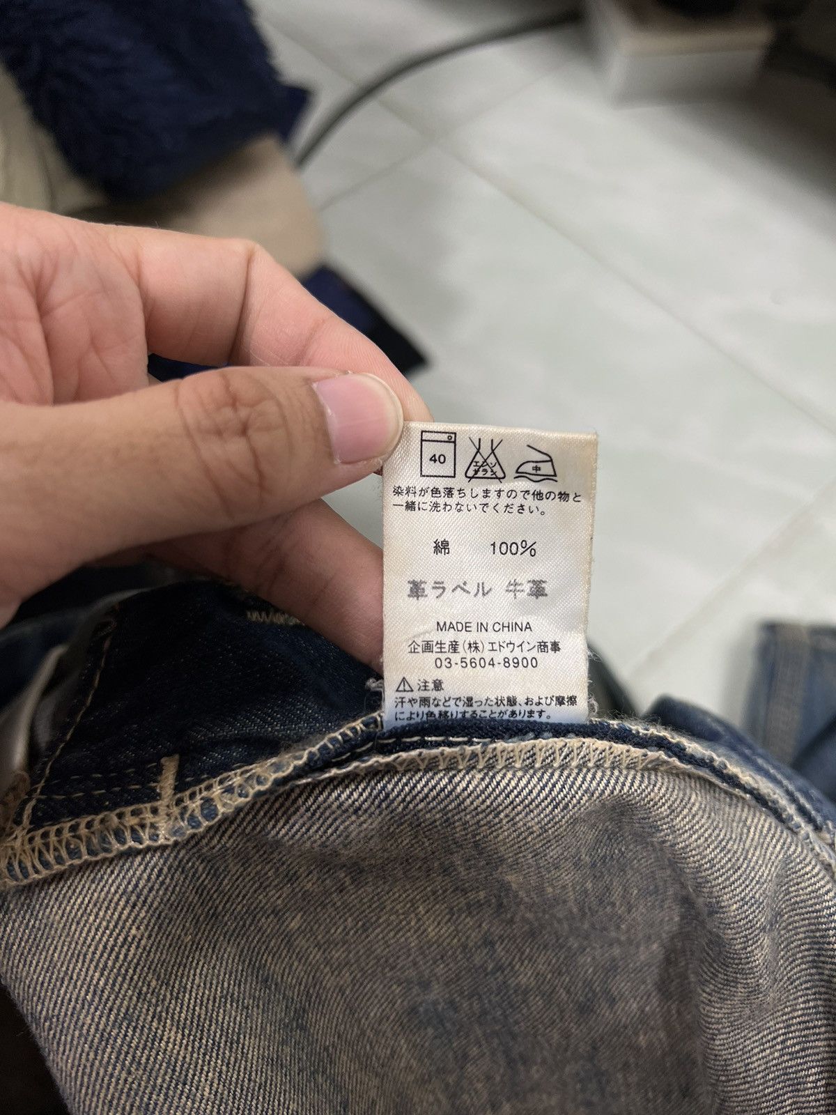 Lee × Vintage 🔥 VINTAGE LEE UNION MADE WORKS DENIM Size US 32 / EU 48 - 16 Thumbnail