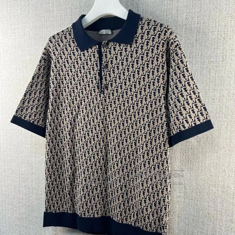 Dior Dior Logo Short Sleeve Cotton Polo T-Shirt . Size US M / EU 48-50 / 2 - 3 Thumbnail