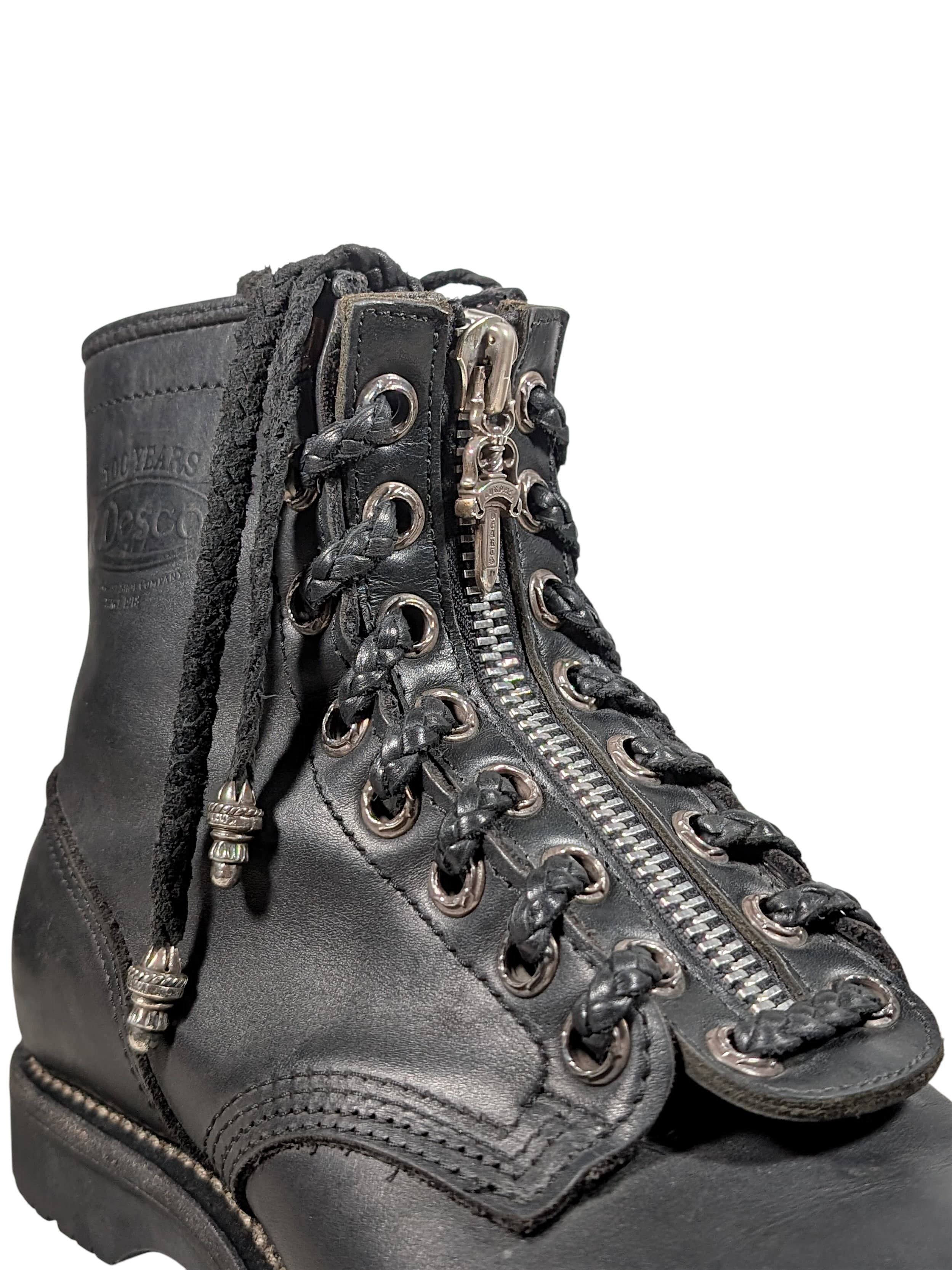 Chrome Hearts Chrome Hearts Wesco Fireman Boots Silver Dagger Zippers Size US 10 / EU 43 - 7 Thumbnail
