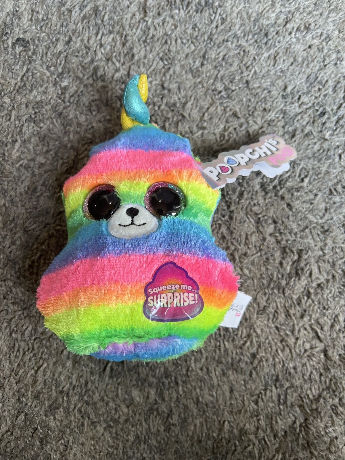 Hypebeast 2020 Poopchi’s Poo Rainbow Plush Size ONE SIZE - 1 Thumbnail