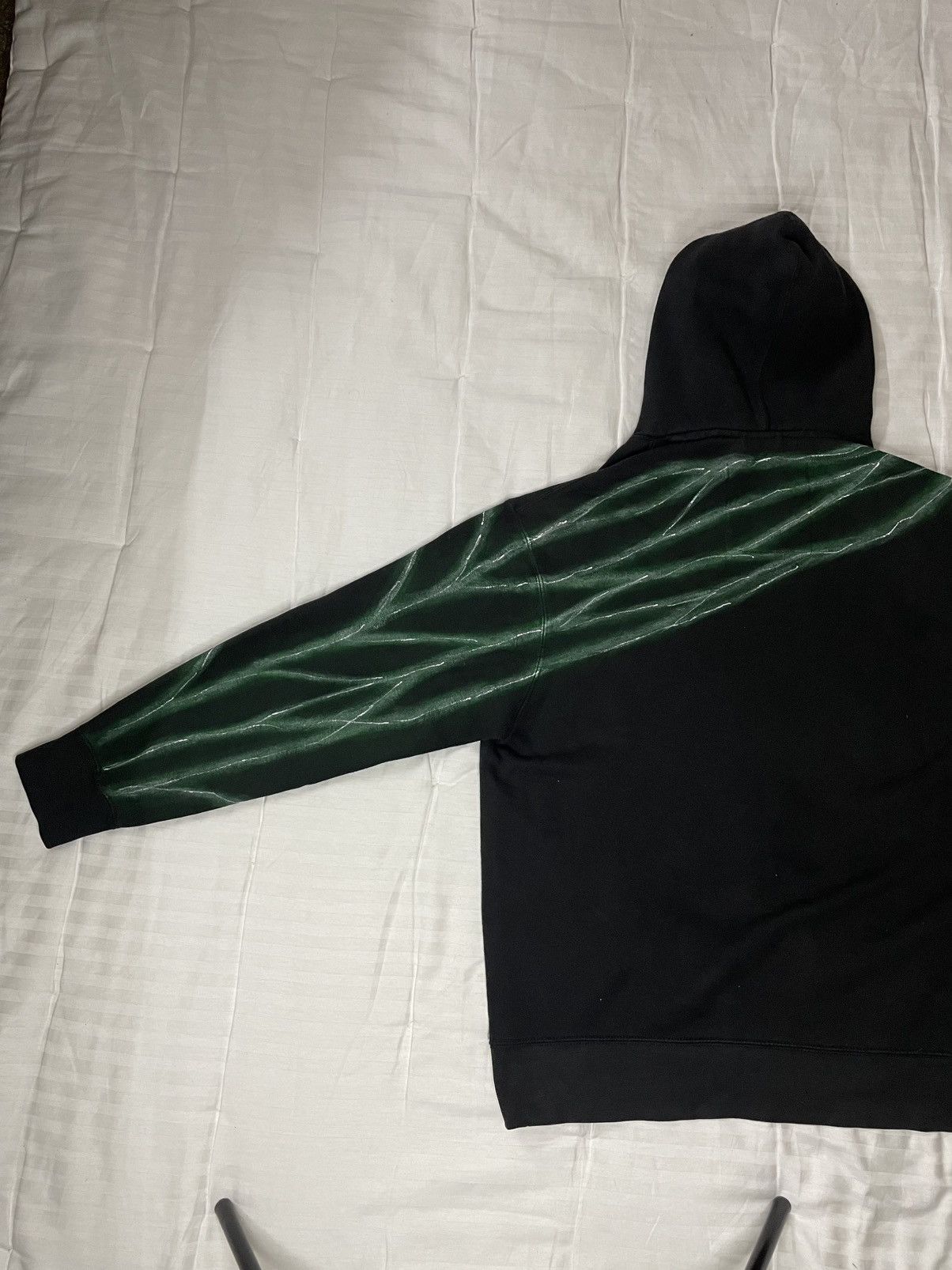 Handmade Custom Hand Made Hand Painted Hoodie With Scull Size US L / EU 52-54 / 3 - 7 Thumbnail