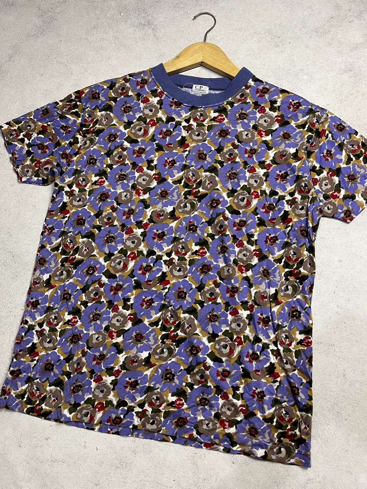 C.P. Company × Massimo Osti Vintage C.P. Company Floral Tshirt Size US M / EU 48-50 / 2 - 2 Thumbnail