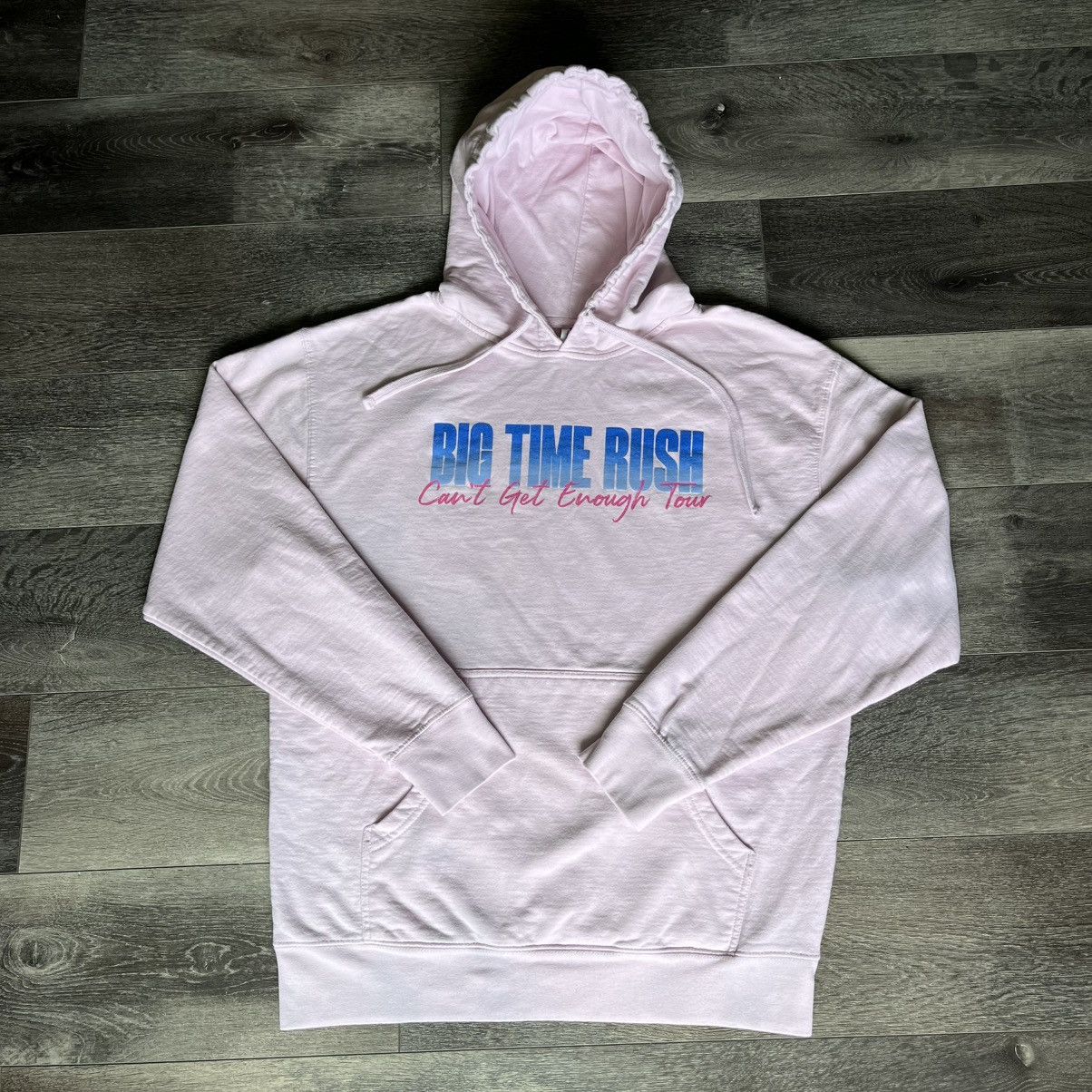 Band Tees Big Time Rush Baby Pink Can’t Get Enough Tour Band Hoodie Size US L / EU 52-54 / 3 - 1 Thumbnail