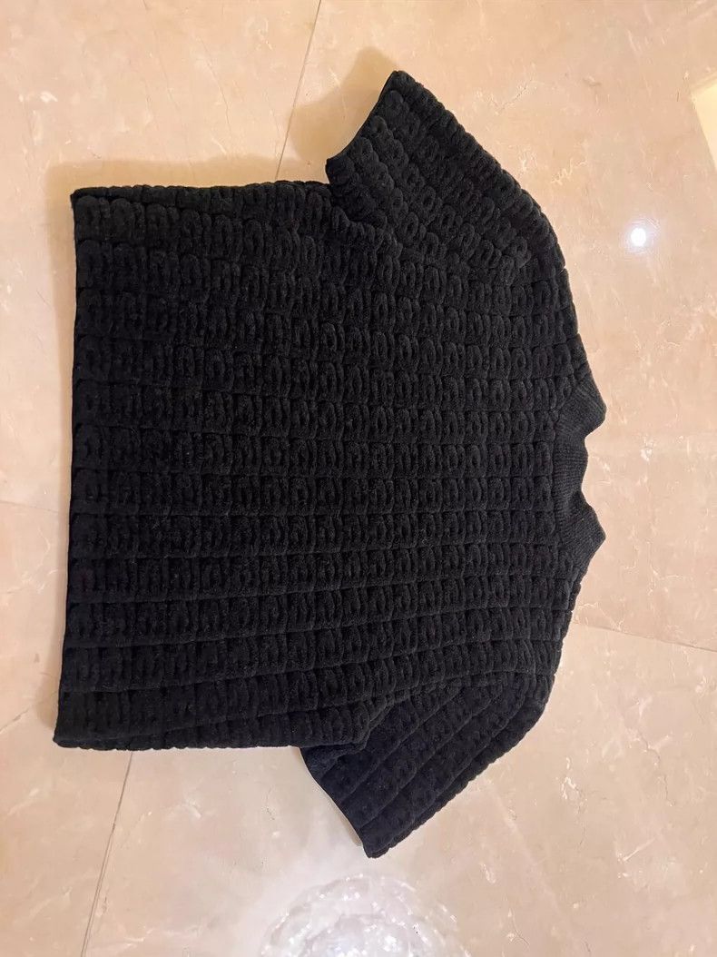 Alexander Wang Alexander Wang Black Short Sleeve Crop Top- Size S / US 4 / IT 40 - 3 Thumbnail