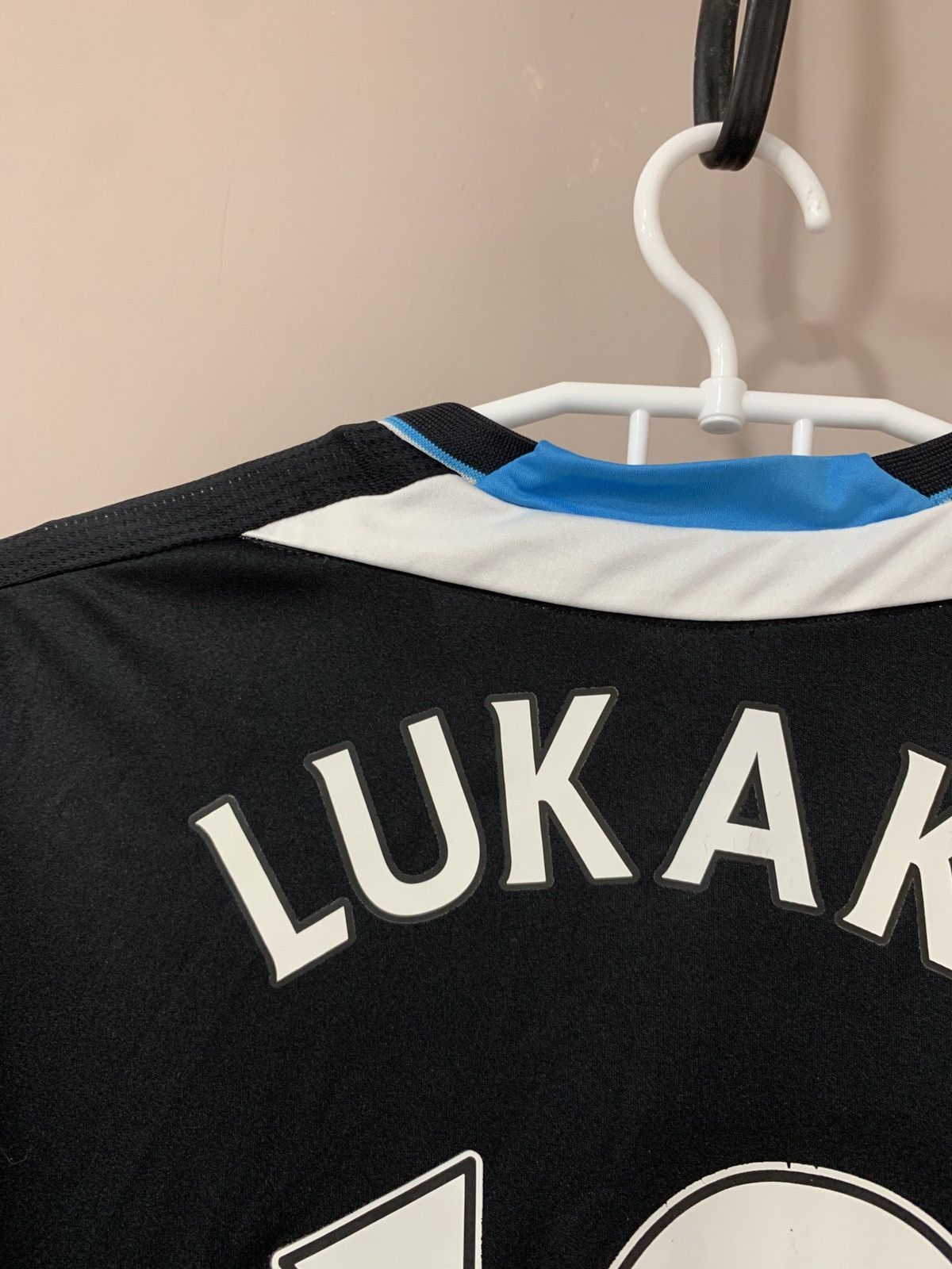 Adidas Chelsea London Away Football Shirt Adidas Soccer LUKAKU #18 Size US S / EU 44-46 / 1 - 7 Thumbnail