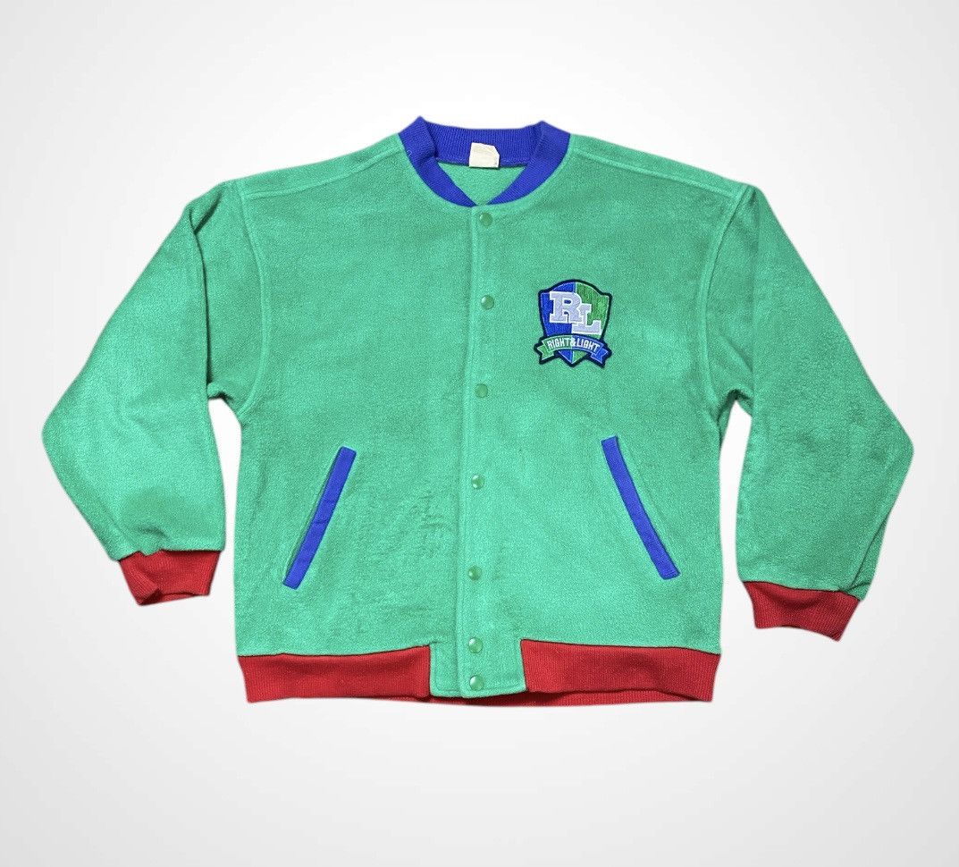 Japanese Brand Vintage Rawling Fleece Varsity Jacket Size US M / EU 48-50 / 2 - 4 Thumbnail