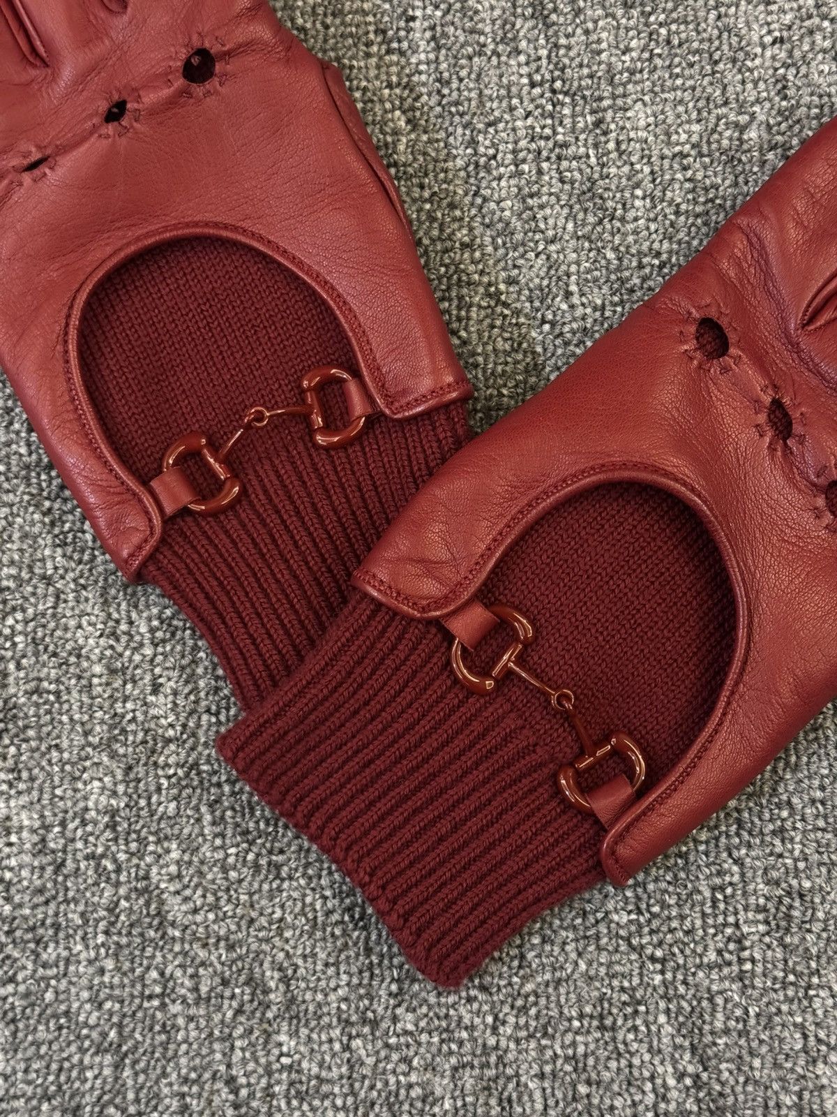 Gucci Gucci leather gloves Size ONE SIZE - 4 Thumbnail